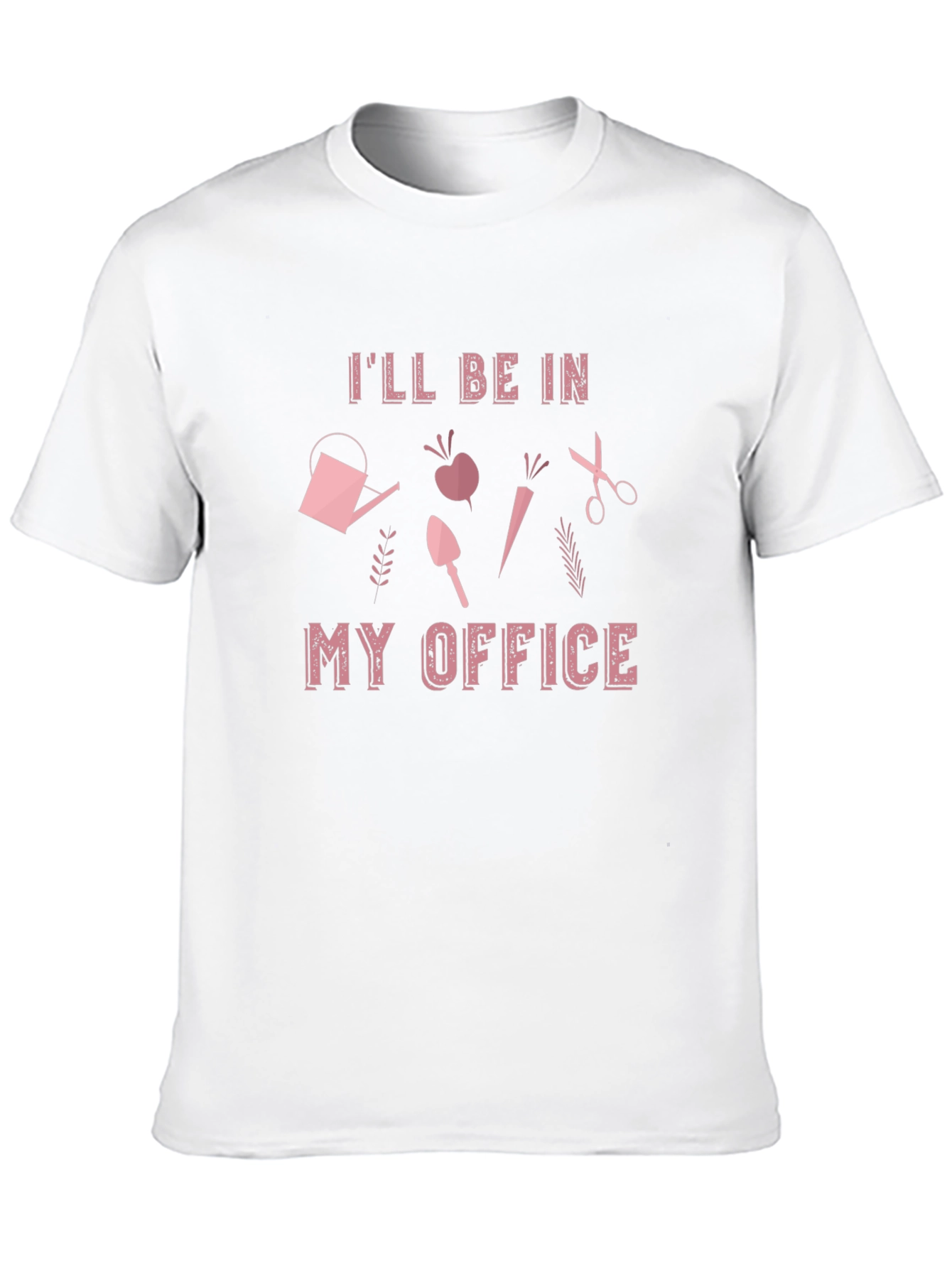 Gardeners Office T-Shirt - Black Cotton Tee