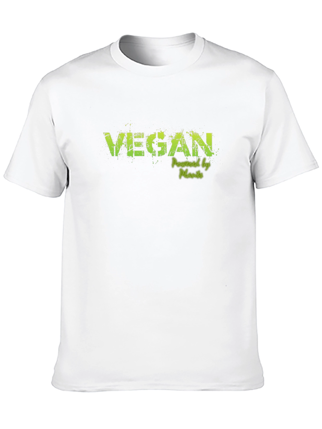 Vegan Powered by Plants Graphic Tee - Black