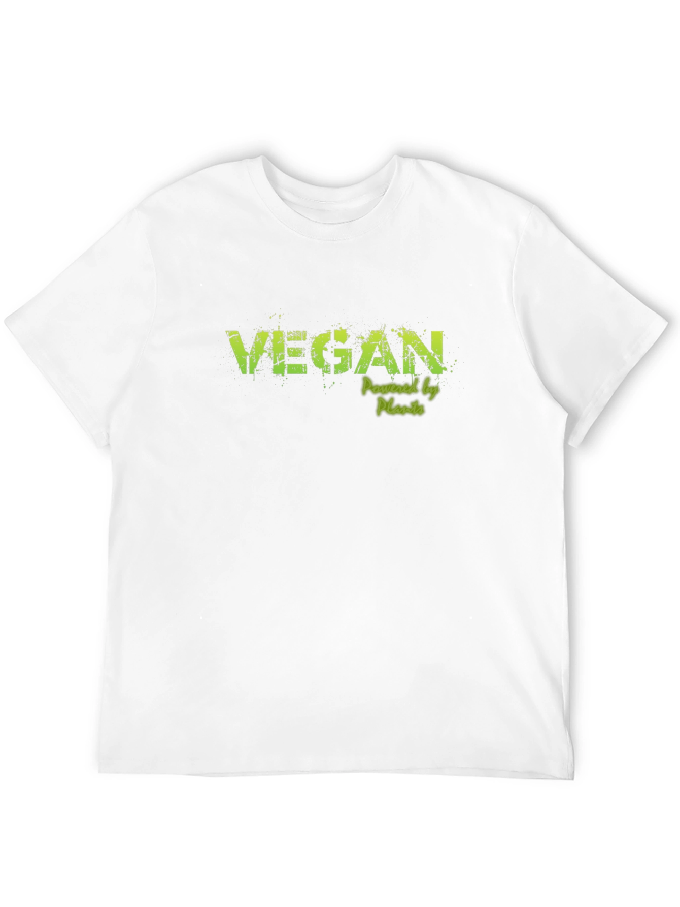 Vegan Powered by Plants Graphic Tee - Black
