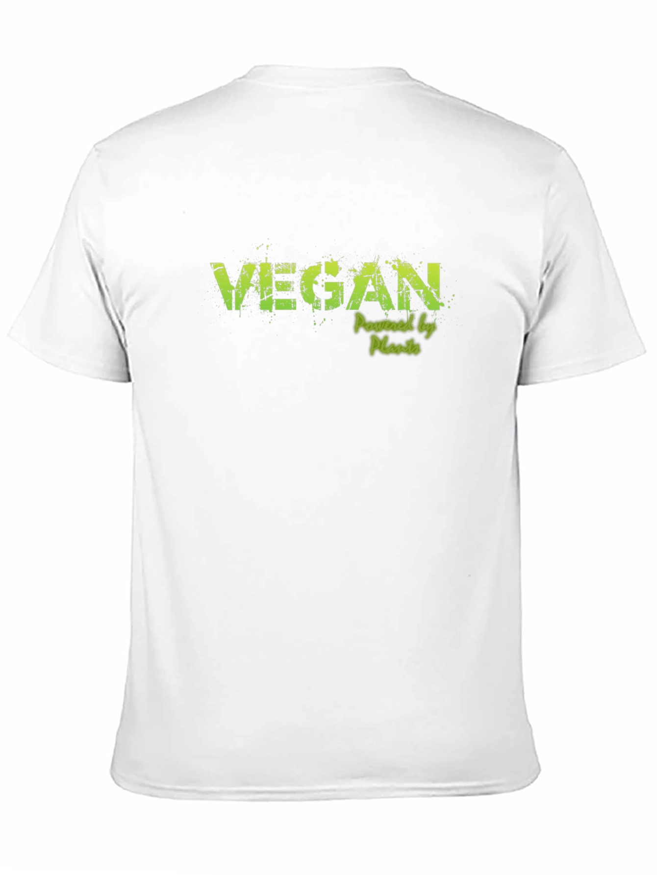 Vegan Powered by Plants Graphic Tee - Black