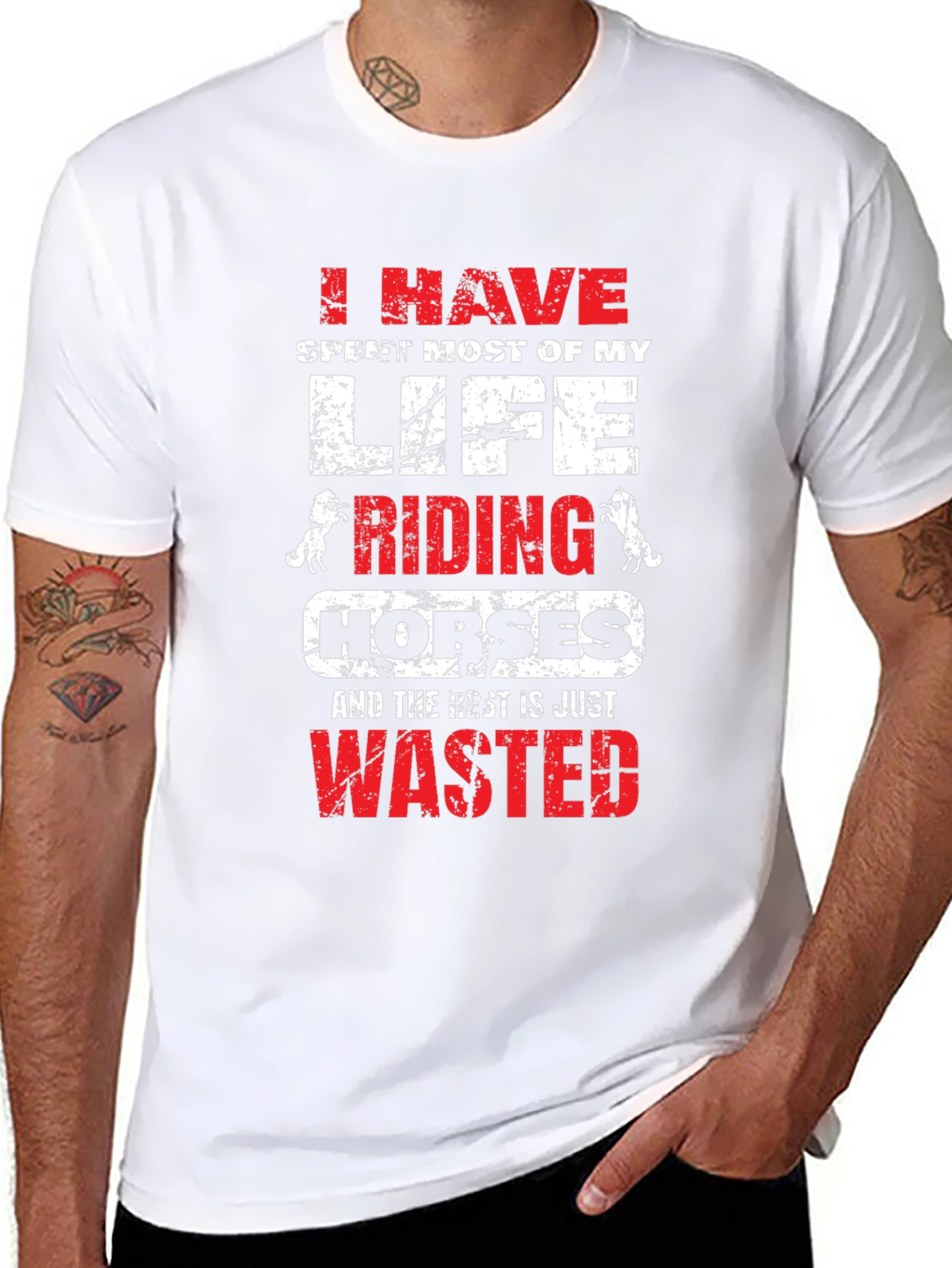 Horse Riding Life T-Shirt - Equestrian Apparel