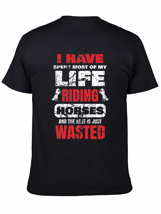 Horse Riding Life T-Shirt - Equestrian Apparel