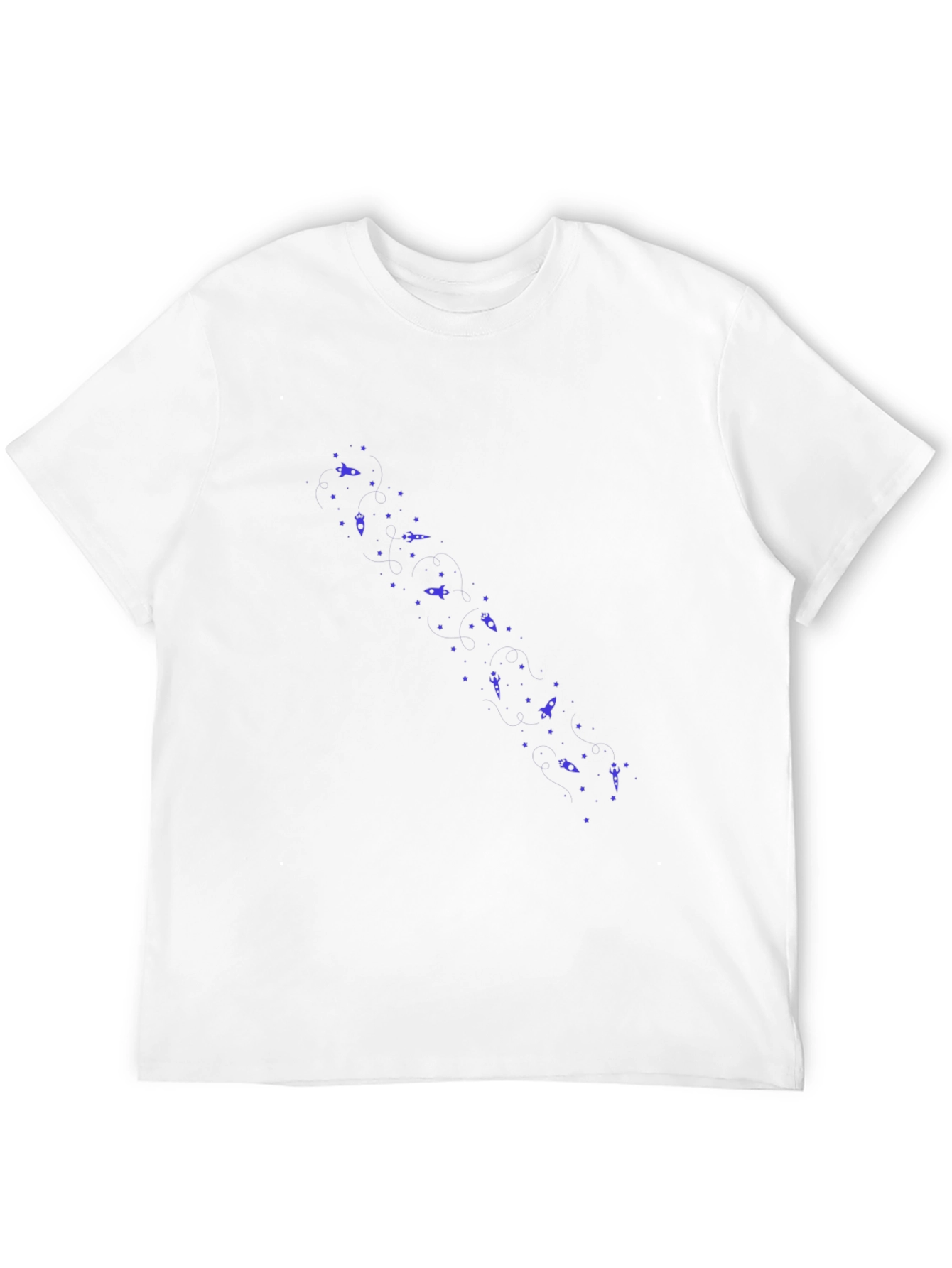 Black Rocket Ship T-Shirt