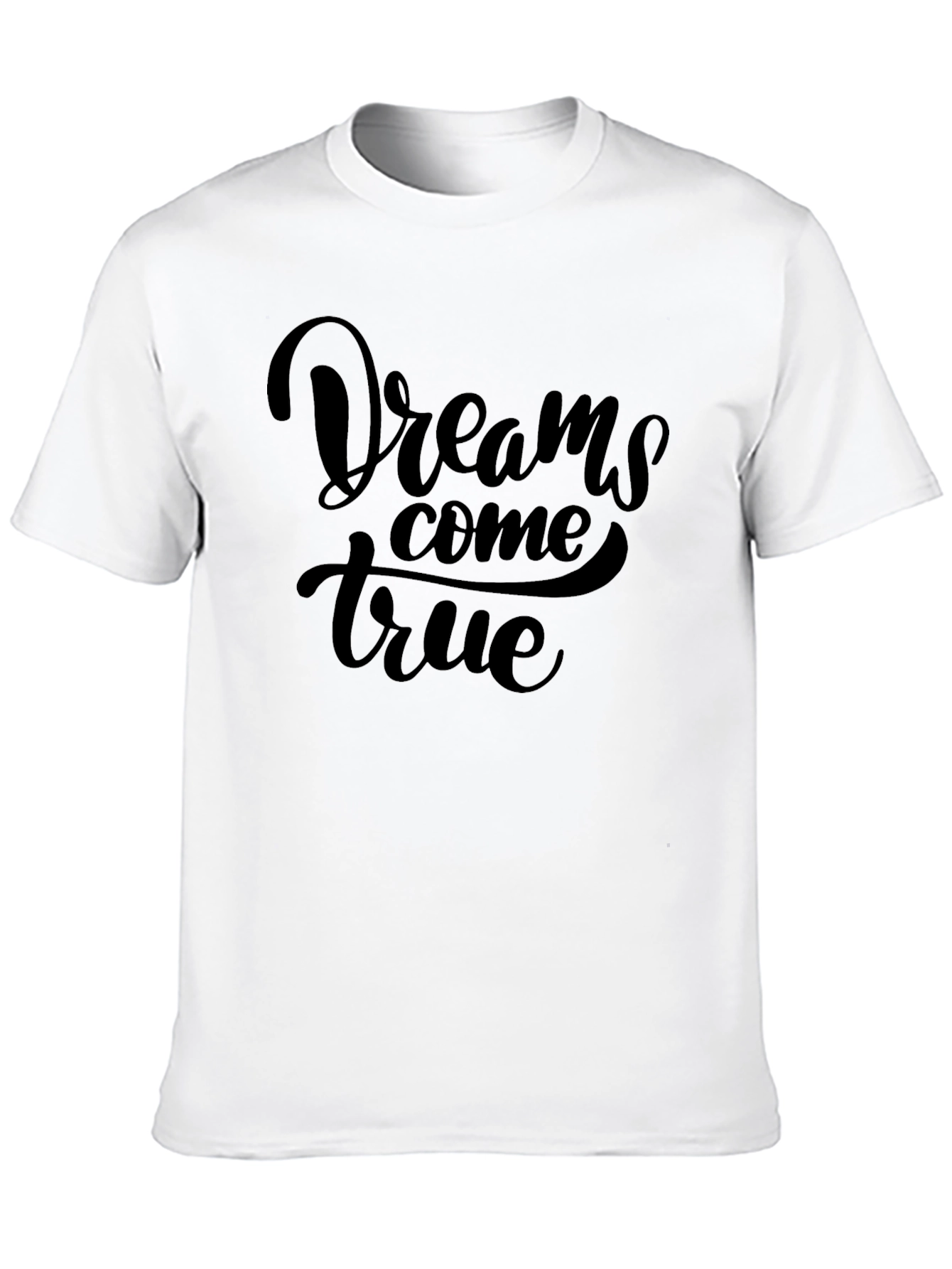 Dreams Come True Black Graphic Tee