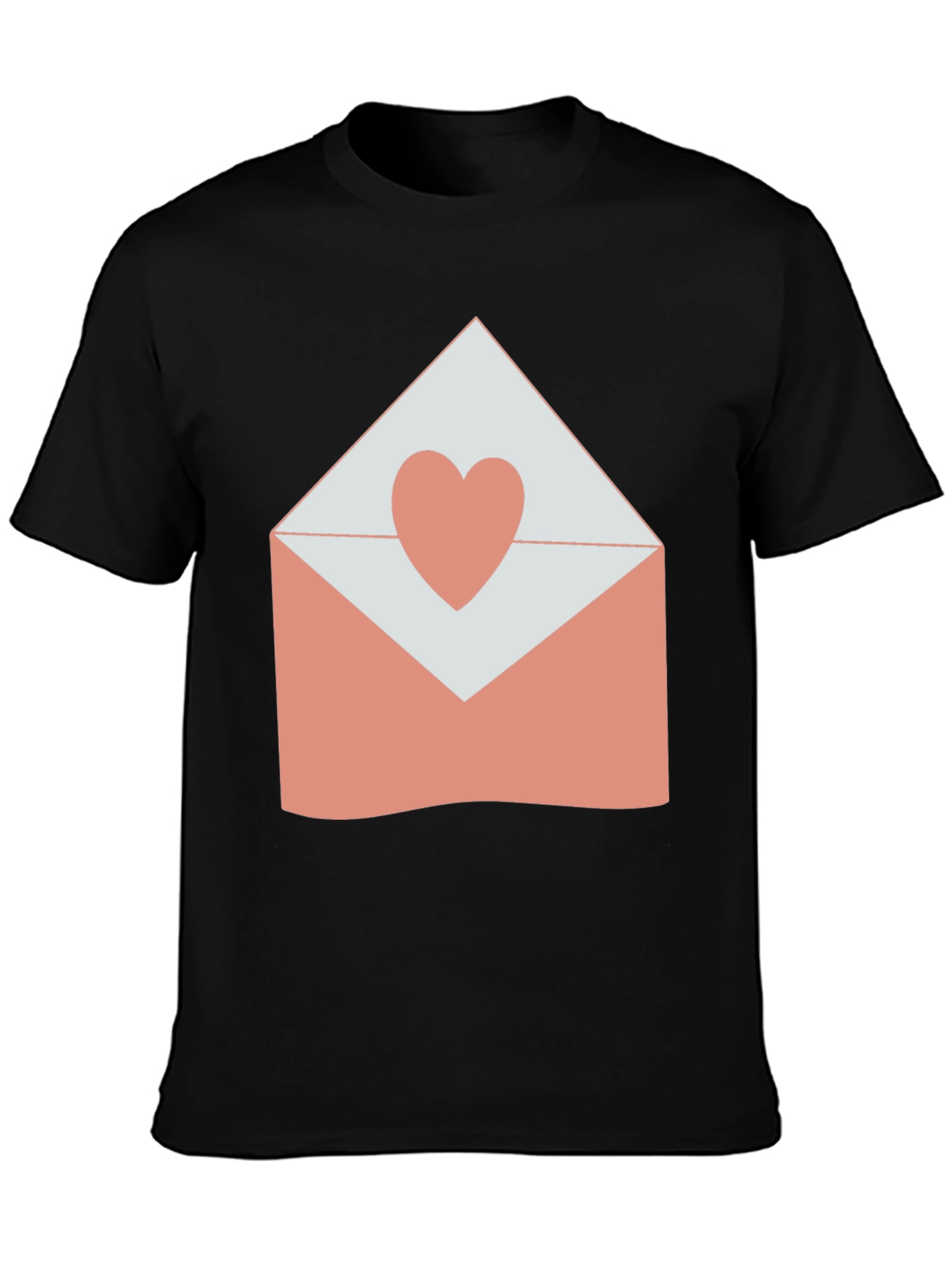 Heart Envelope Graphic T-Shirt - Love Letter Tee