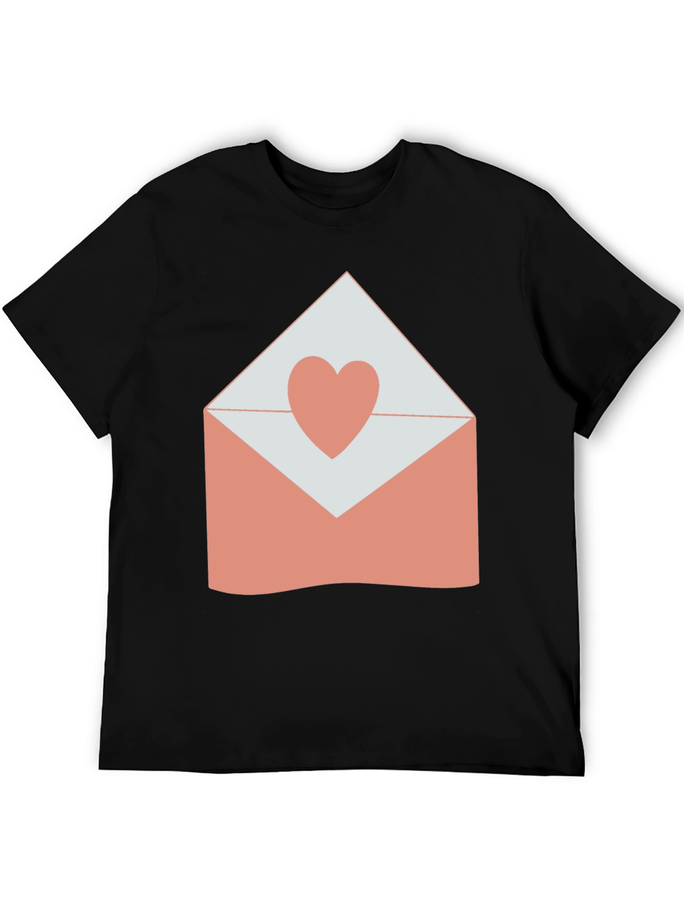 Heart Envelope Graphic T-Shirt - Love Letter Tee