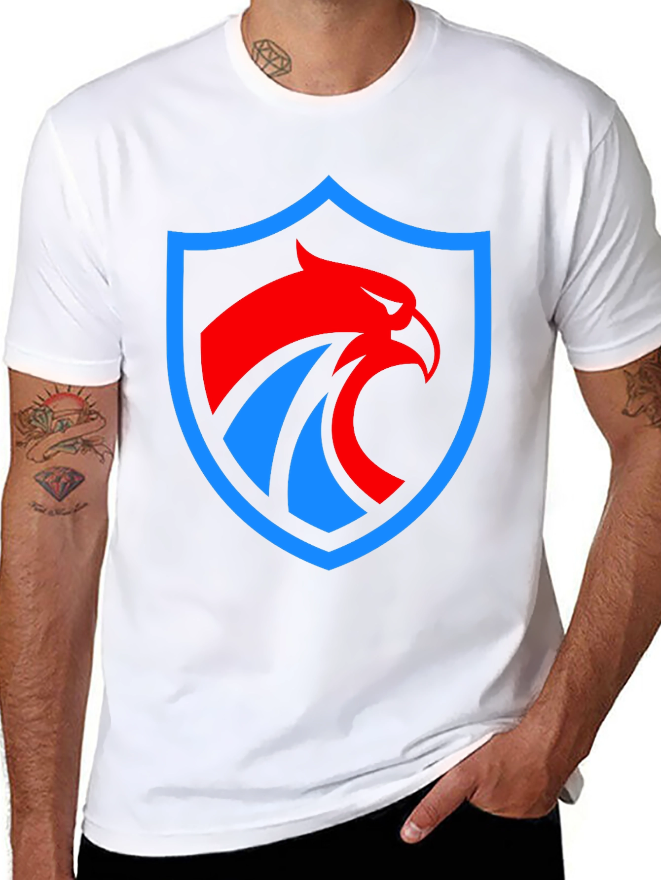 Eagle Crest Graphic Black T-Shirt