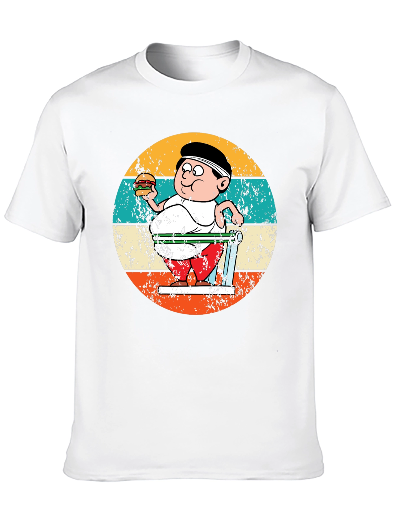Retro Cartoon Workout T-Shirt