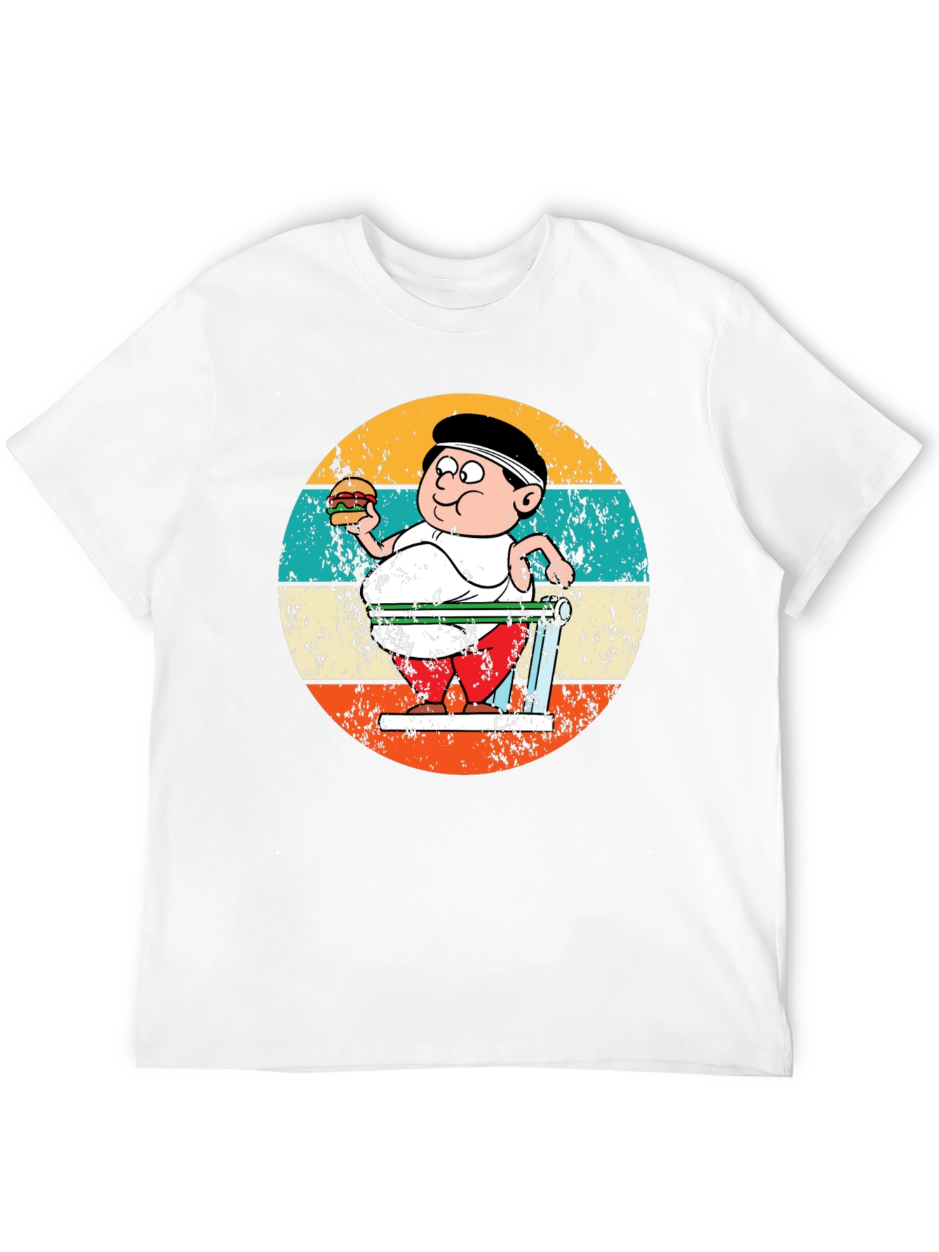 Retro Cartoon Workout T-Shirt