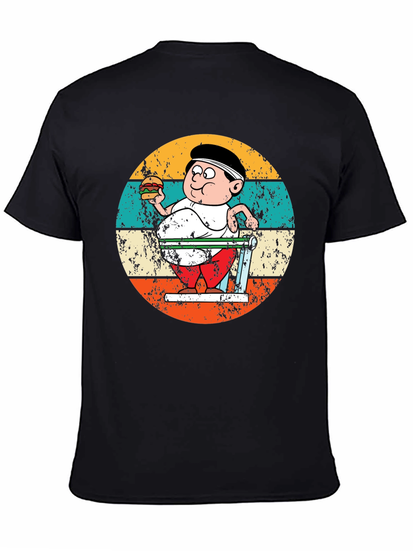 Retro Cartoon Workout T-Shirt