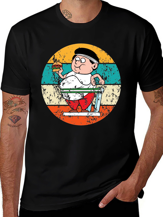 Retro Cartoon Workout T-Shirt