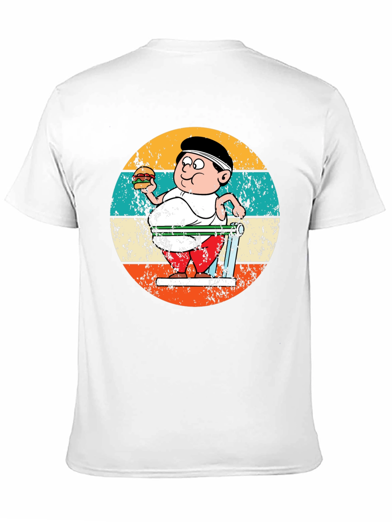 Retro Cartoon Workout T-Shirt
