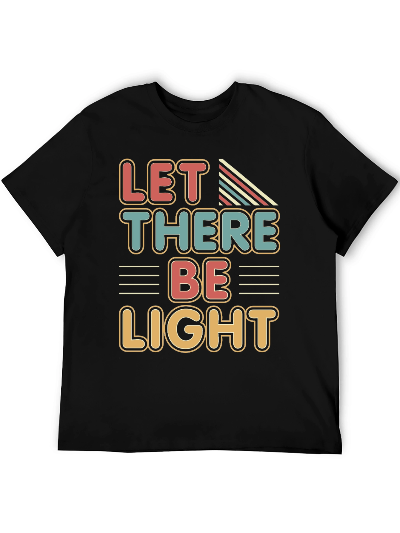 Retro Let There Be Light Graphic Tee