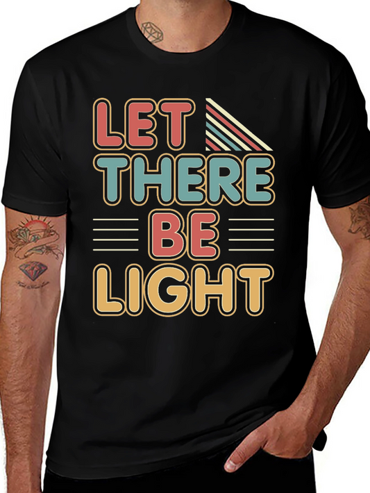 Retro Let There Be Light Graphic Tee