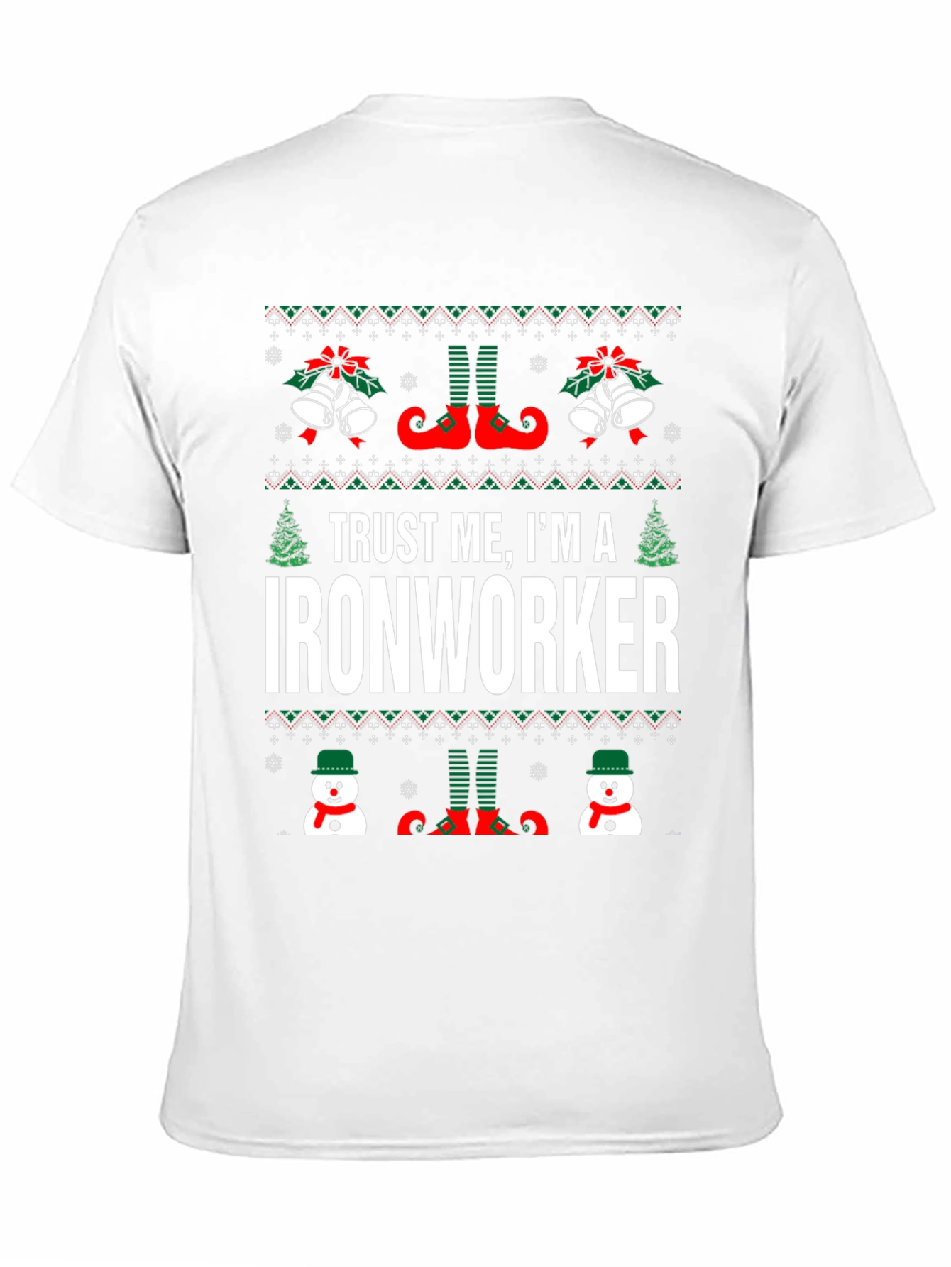Trust Me Im an Ironworker Christmas T-Shirt