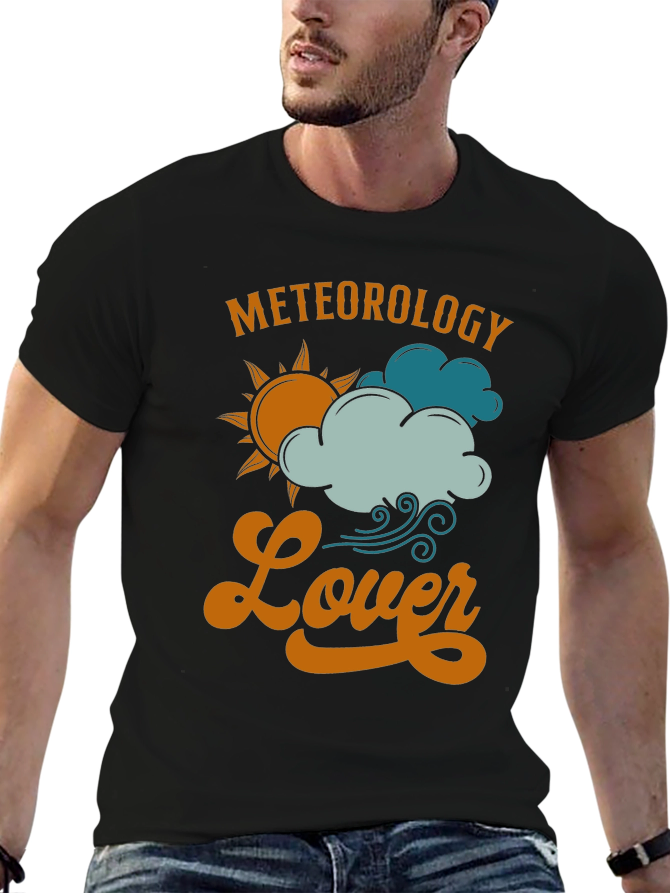 Meteorology Lover Graphic T-Shirt Weather Fan Tee