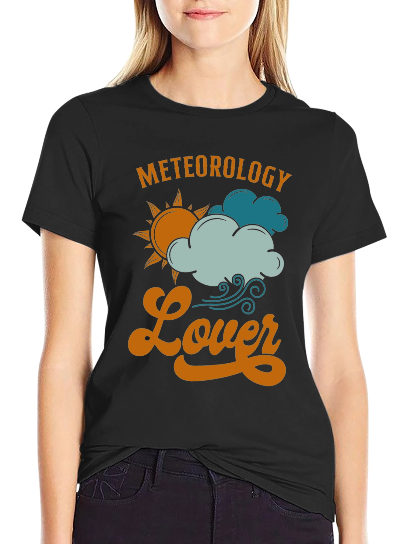 Meteorology Lover Graphic T-Shirt Weather Fan Tee