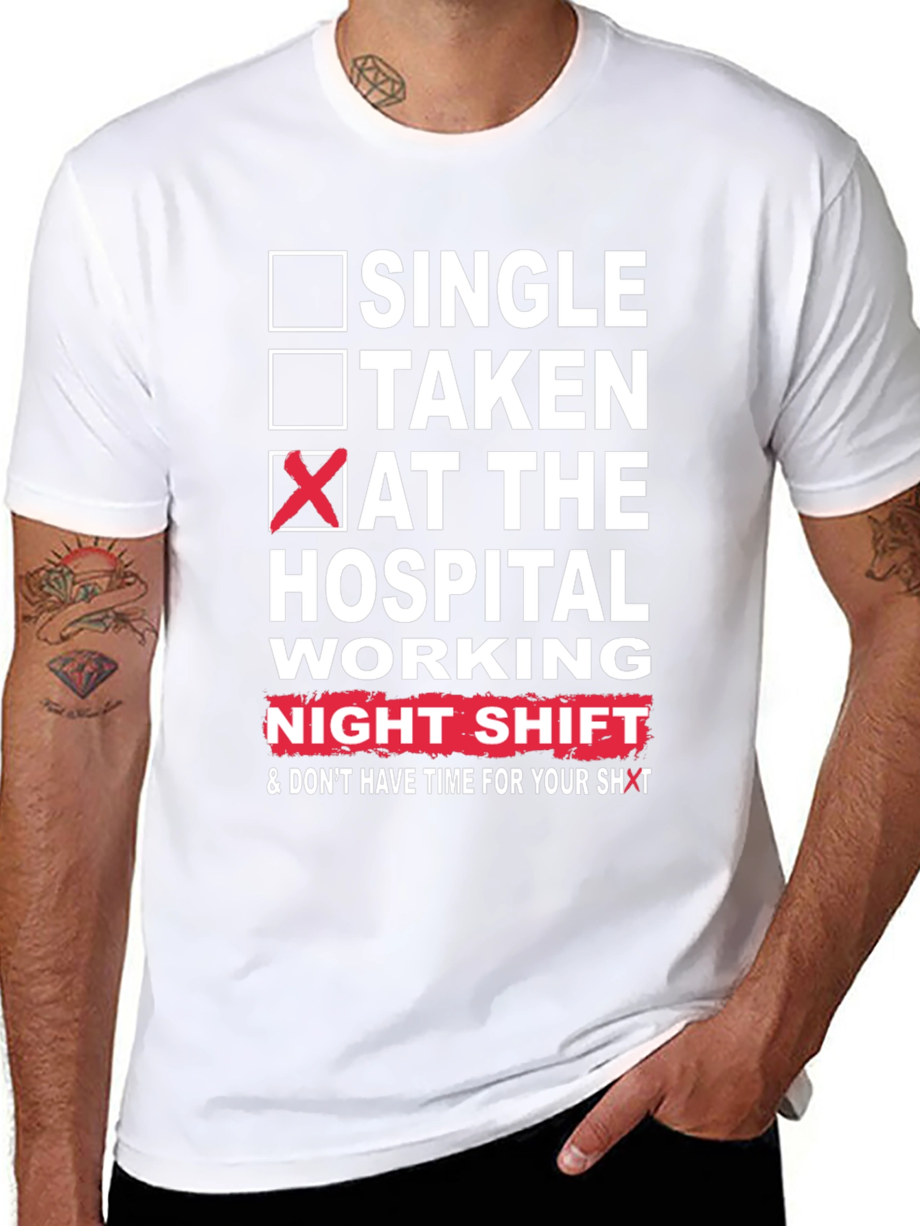 Hospital Night Shift Graphic Tee