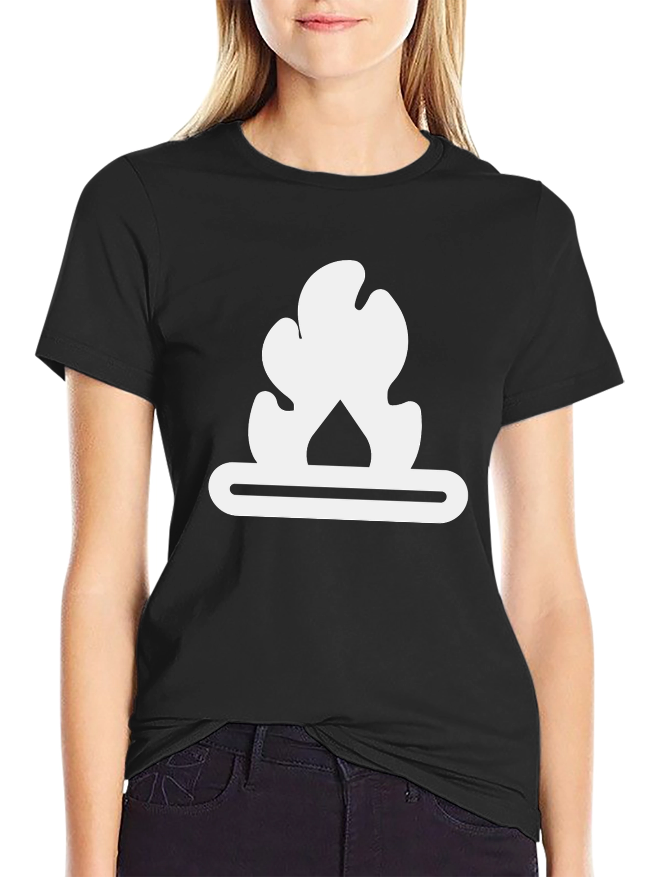Campfire Graphic Tee - Soft Cotton Blend
