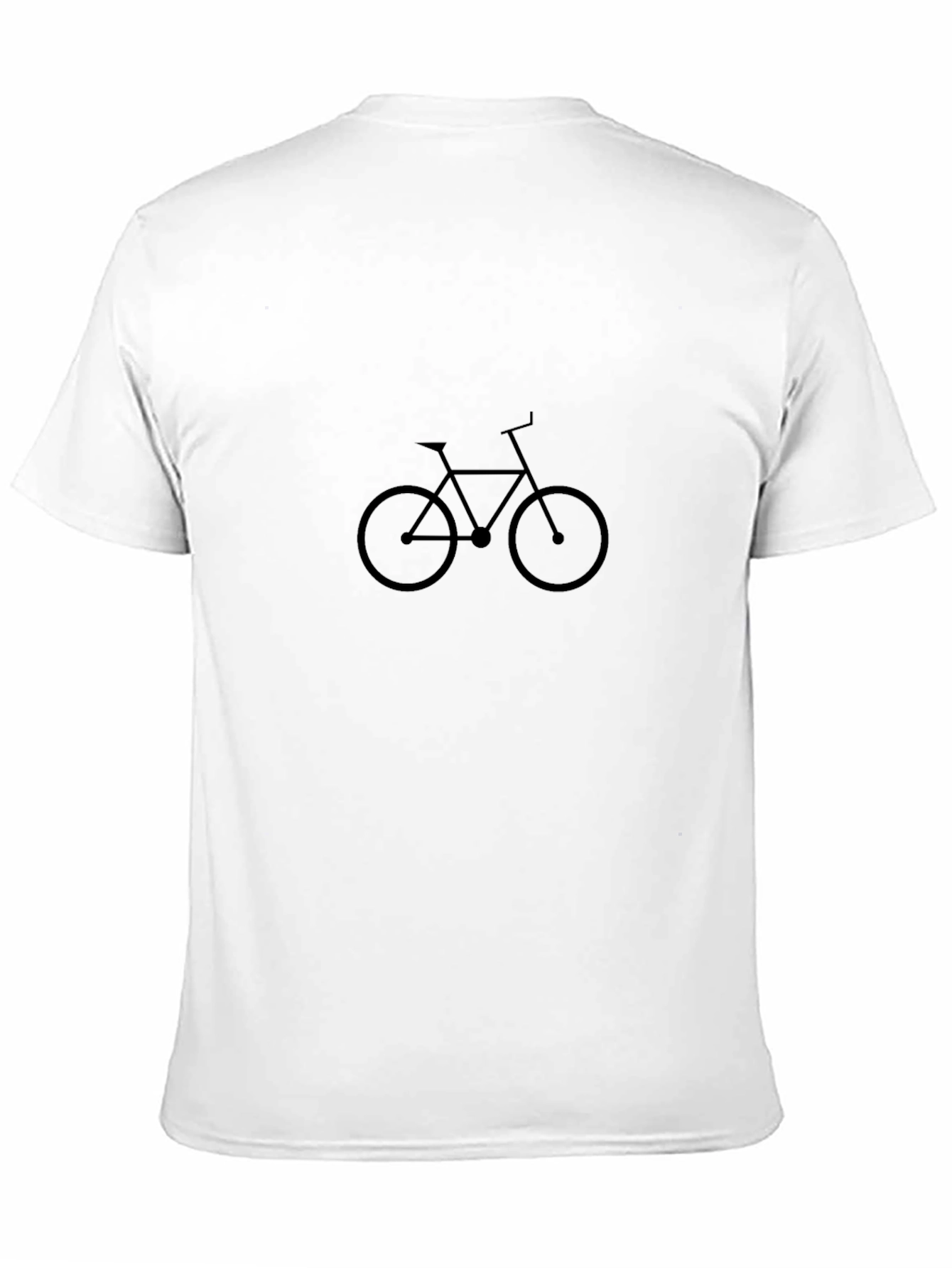 Black Bicycle Graphic Tee - Casual & Stylish