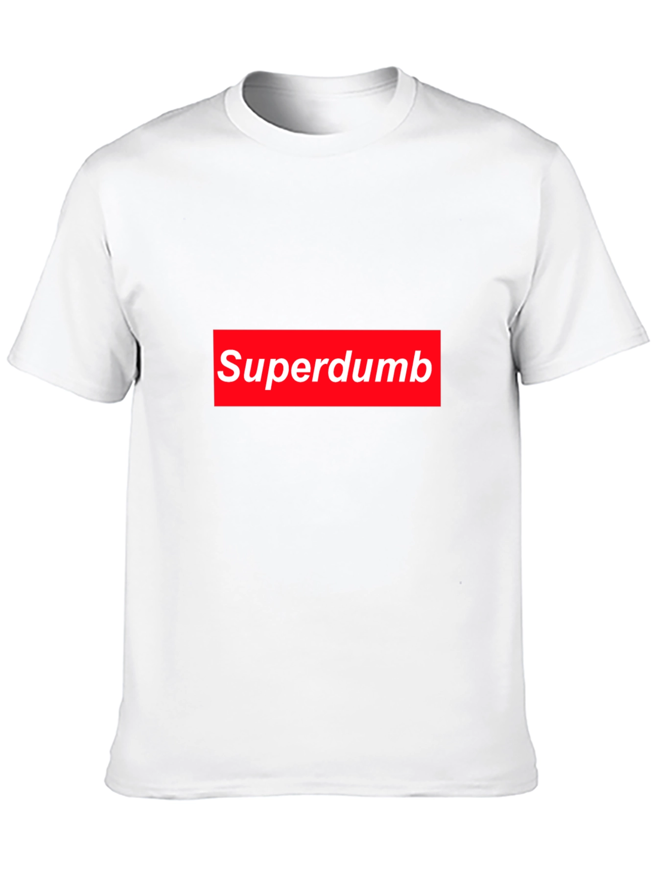 Superdumb Box Logo T-Shirt - Black Graphic Tee