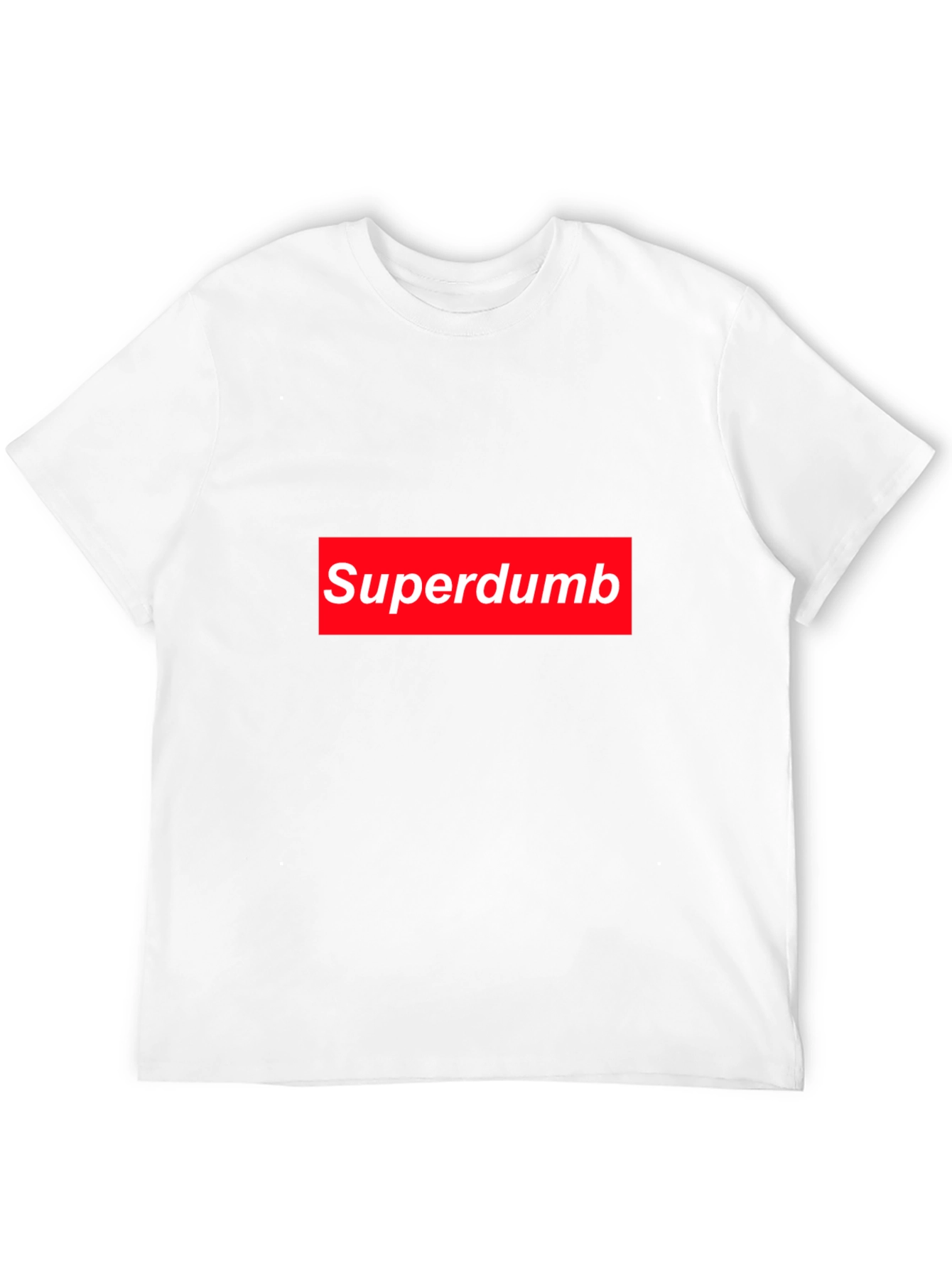 Superdumb Box Logo T-Shirt - Black Graphic Tee