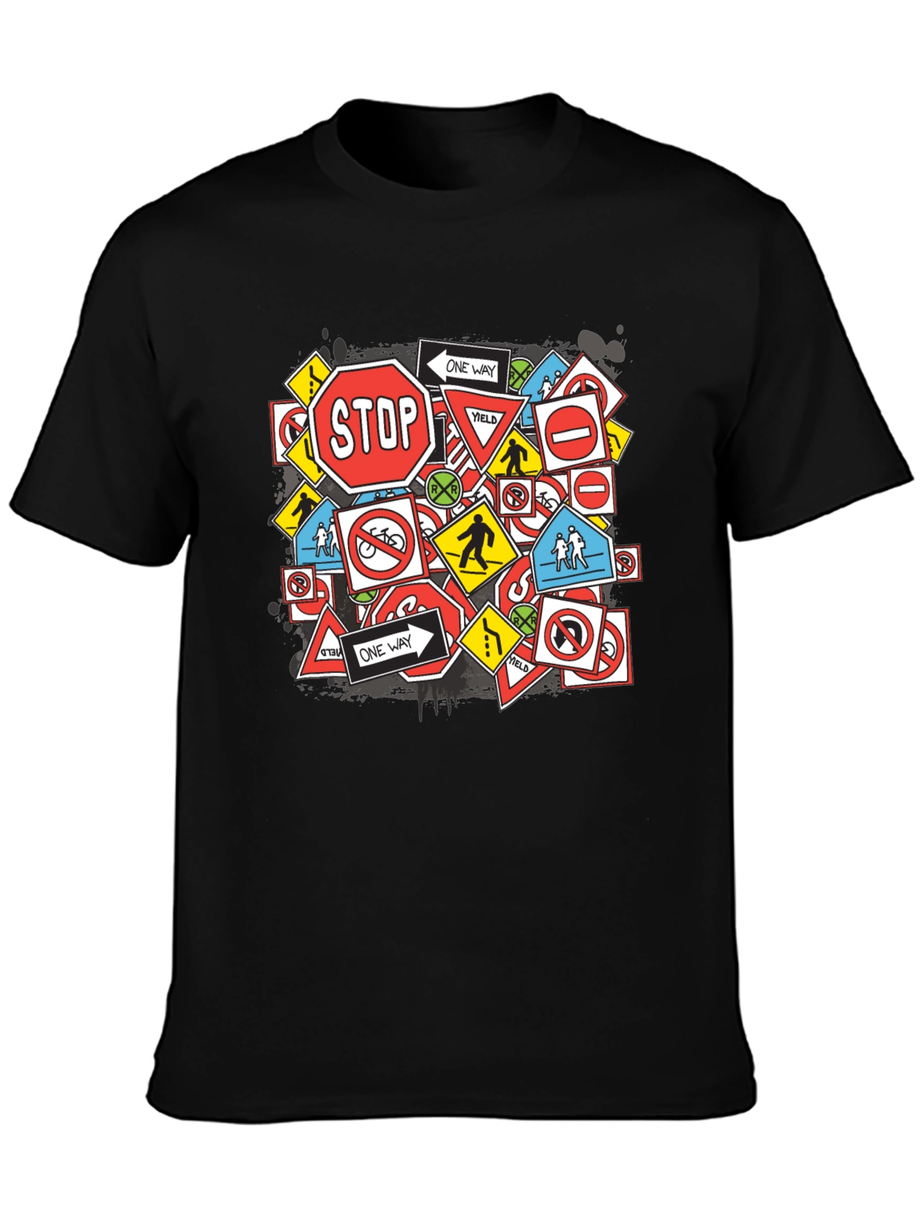 Traffic Sign T-Shirt - Unique Design