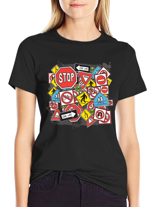 Traffic Sign T-Shirt - Unique Design