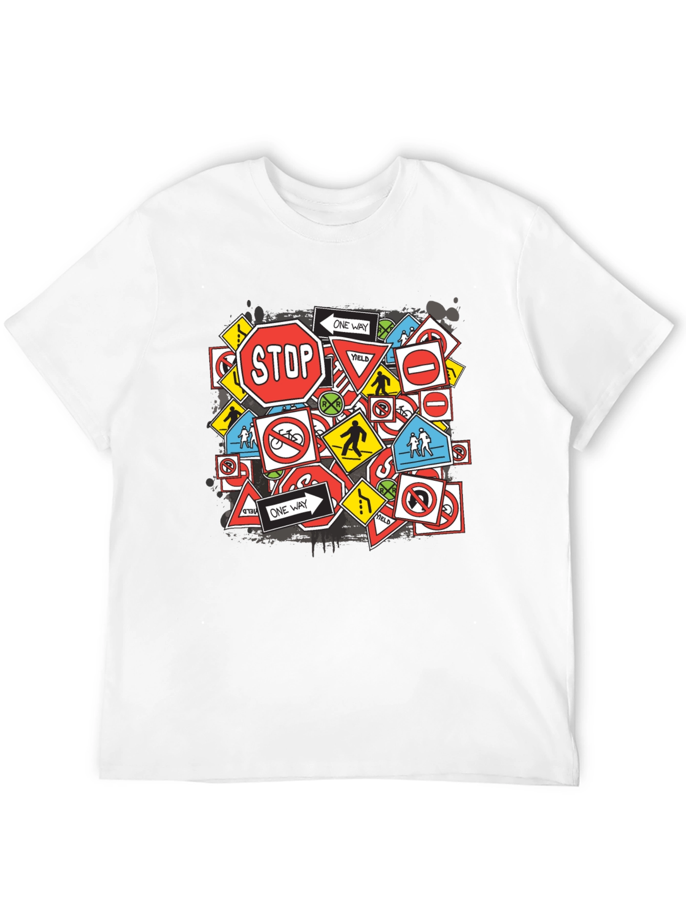 Traffic Sign T-Shirt - Unique Design