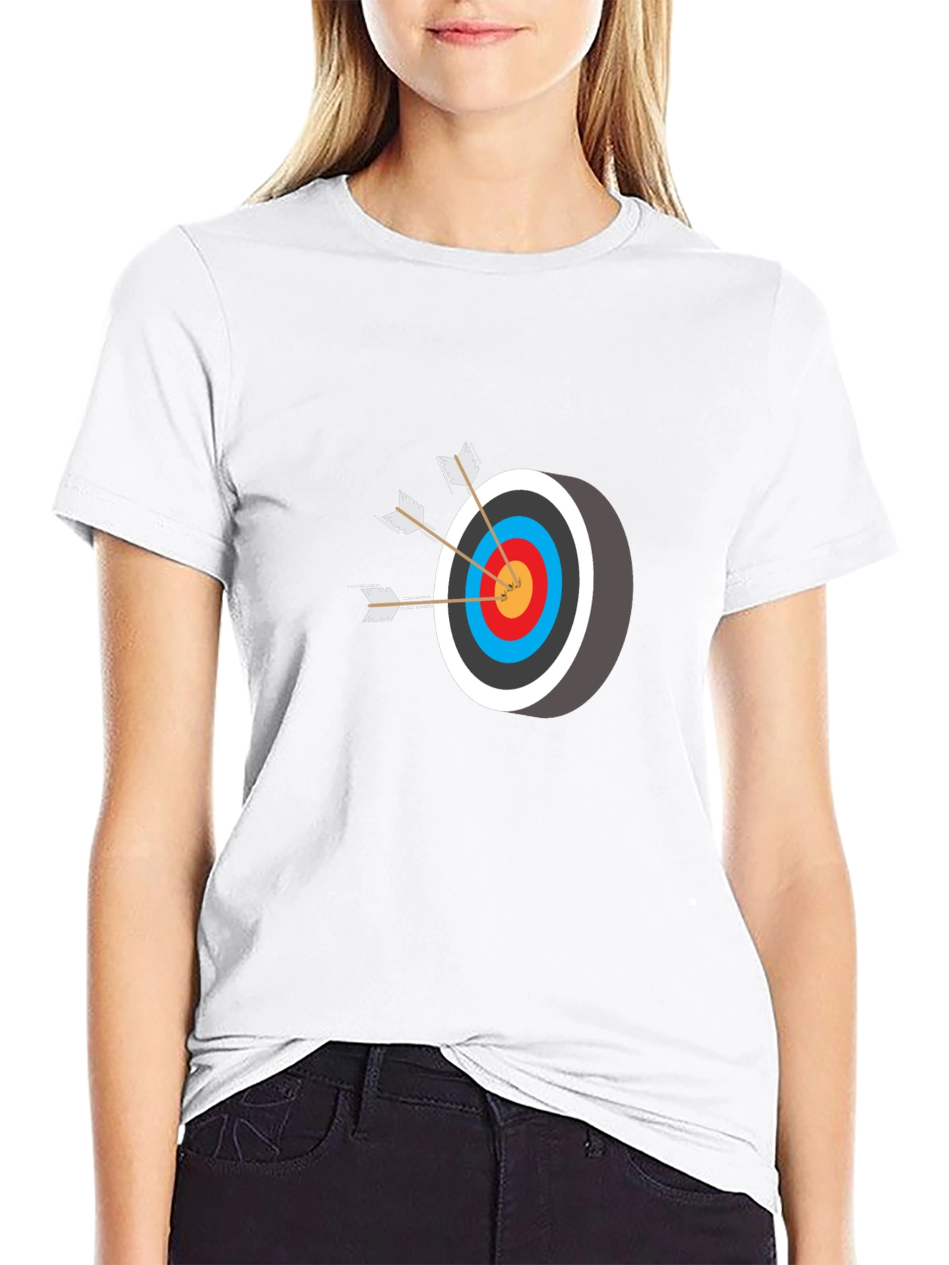 Archery Target T-Shirt - Bullseye Graphic Tee