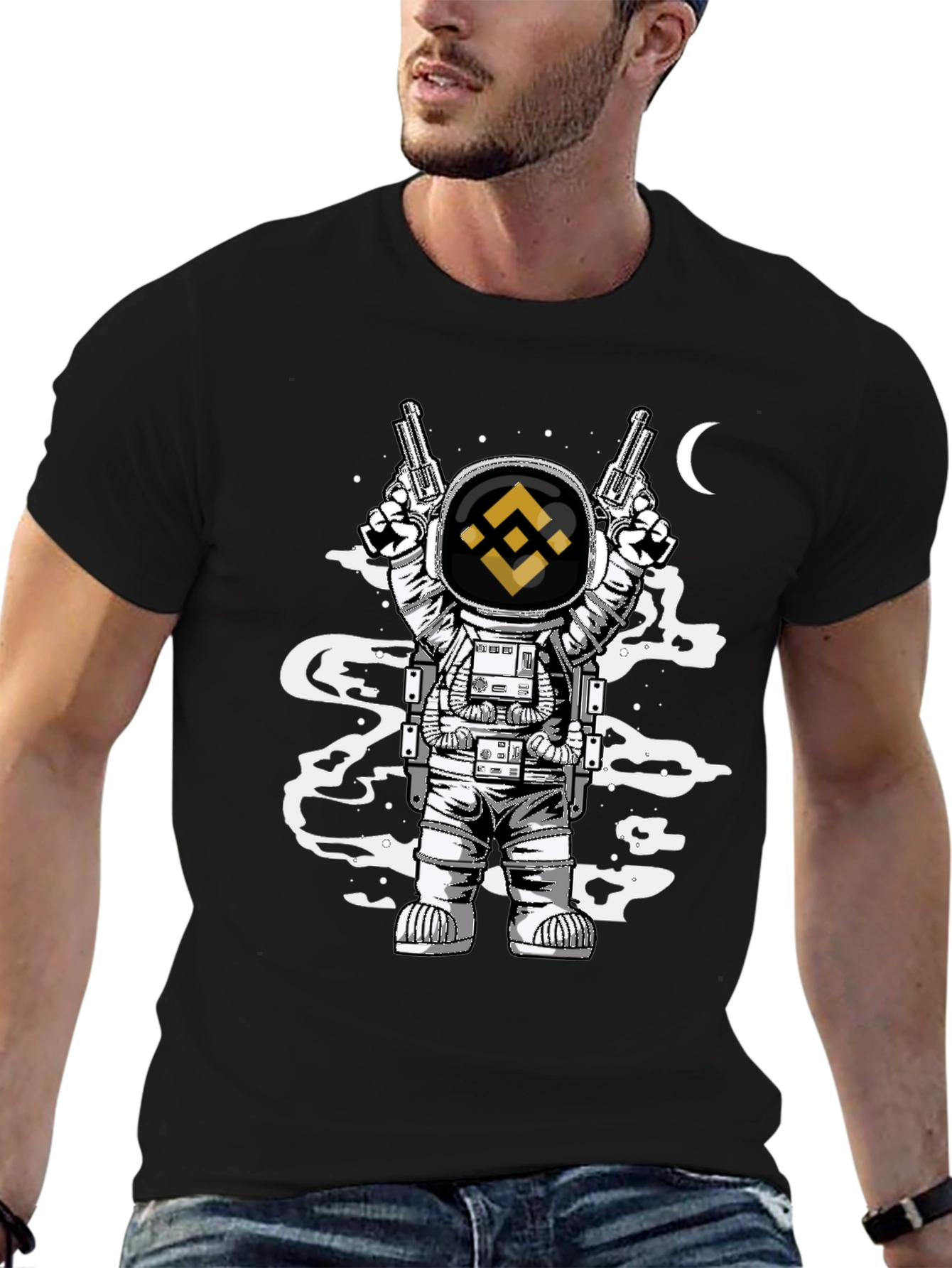 Crypto Astronaut T-Shirt - Binance Edition