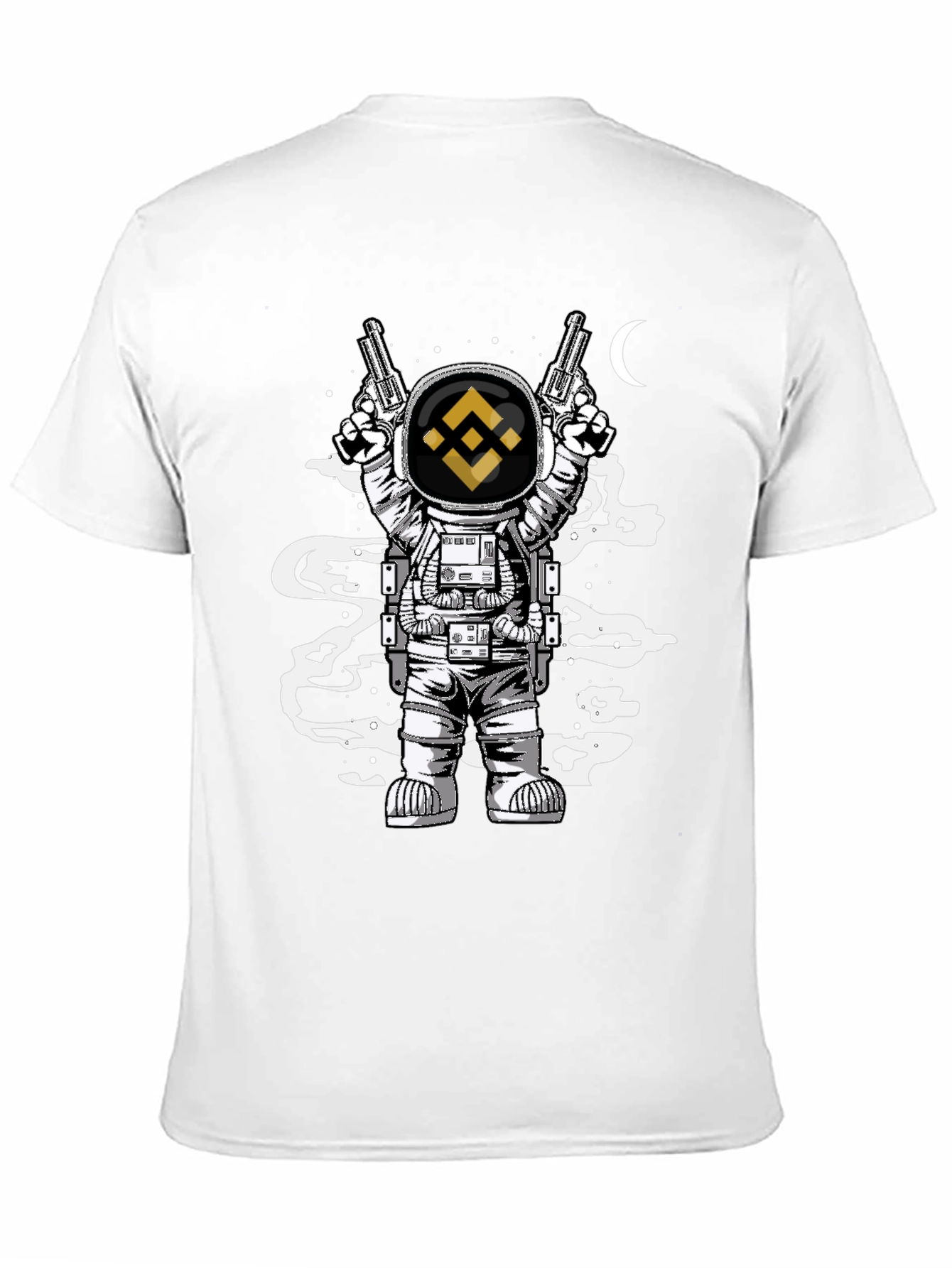 Crypto Astronaut T-Shirt - Binance Edition
