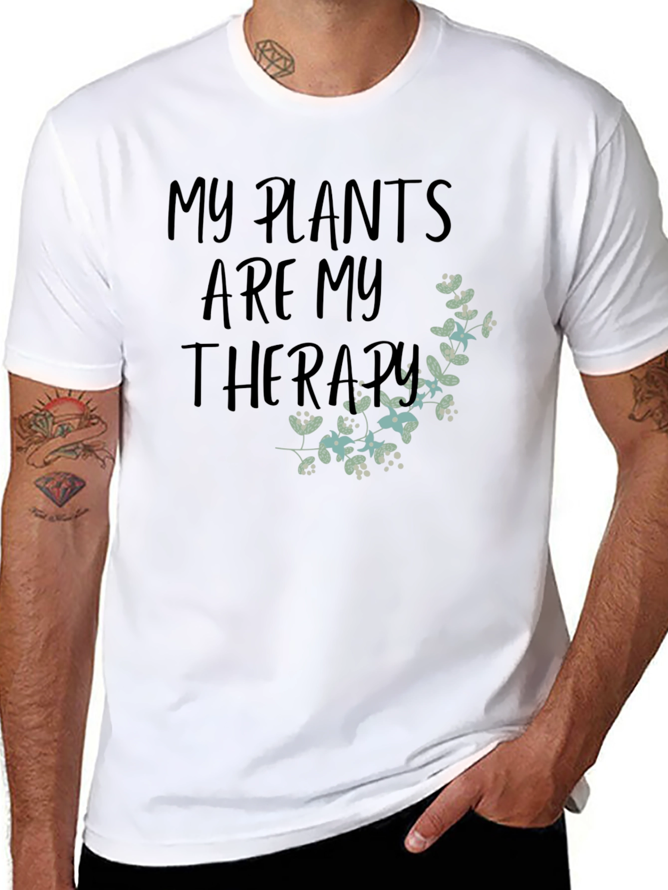 My Plants are My Therapy T-Shirt