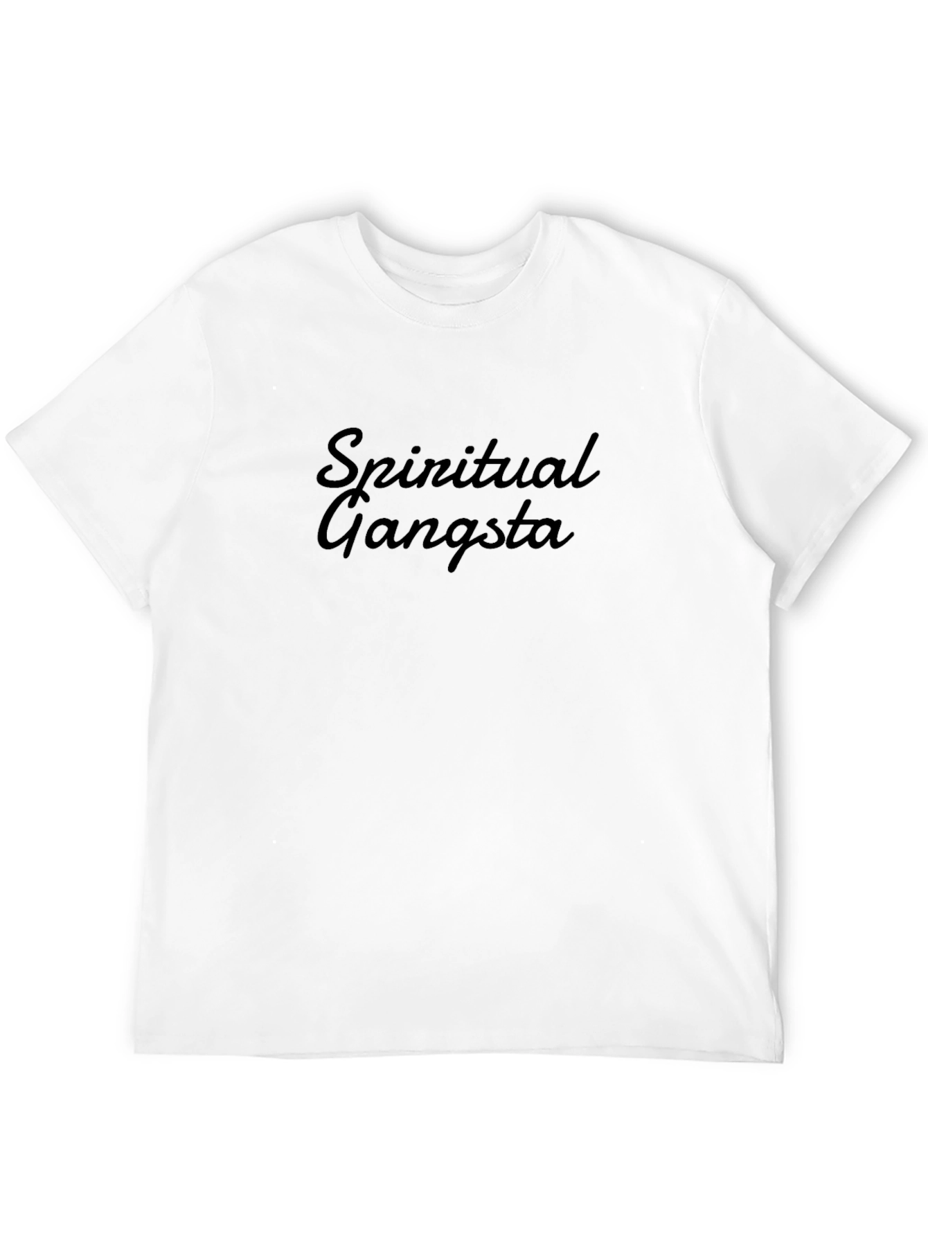 Spiritual Gangsta Graphic Tee - Black Unisex Shirt
