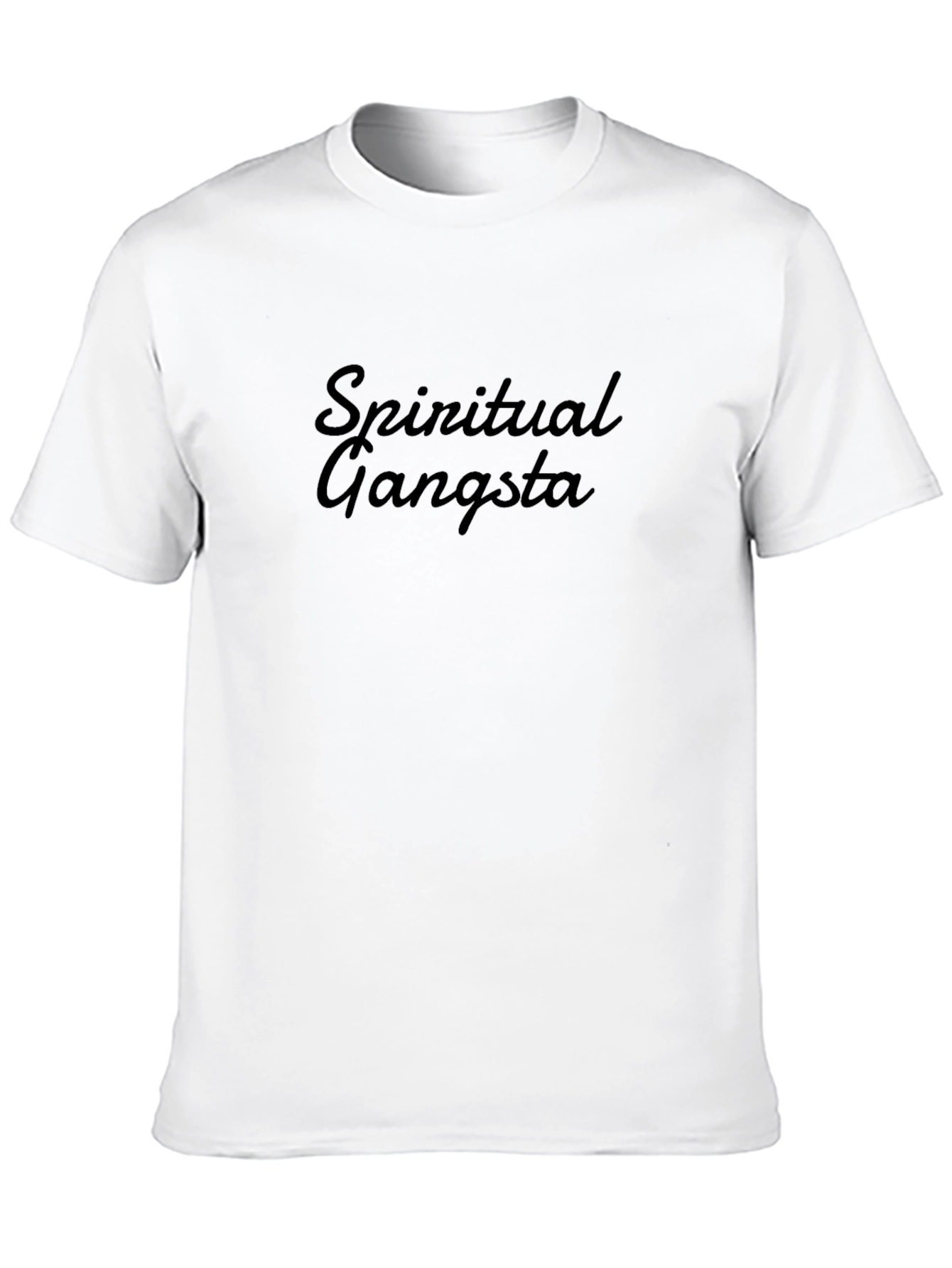 Spiritual Gangsta Graphic Tee - Black Unisex Shirt