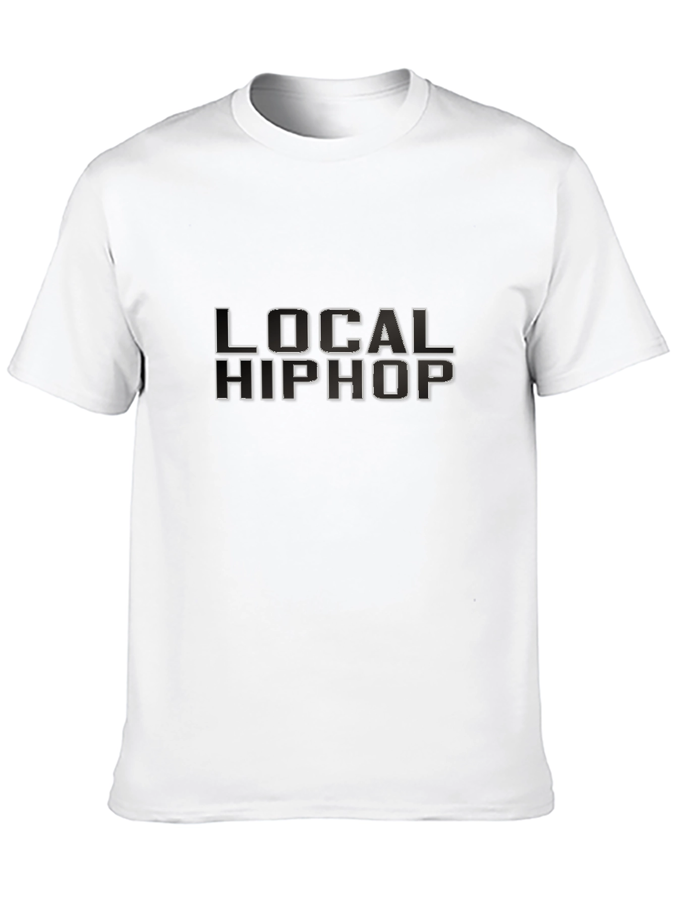 Local HipHop Graphic Tee - Black