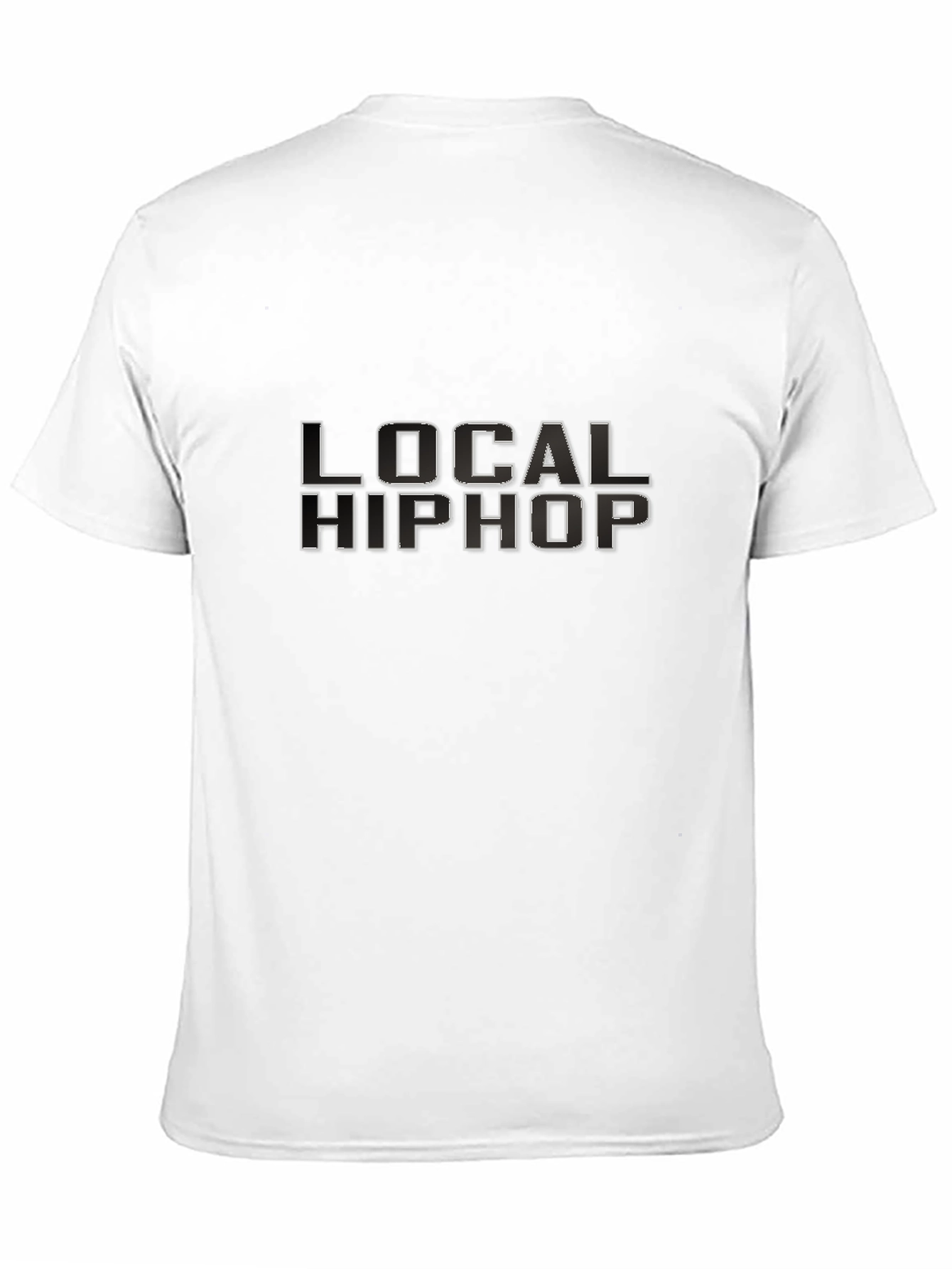 Local HipHop Graphic Tee - Black
