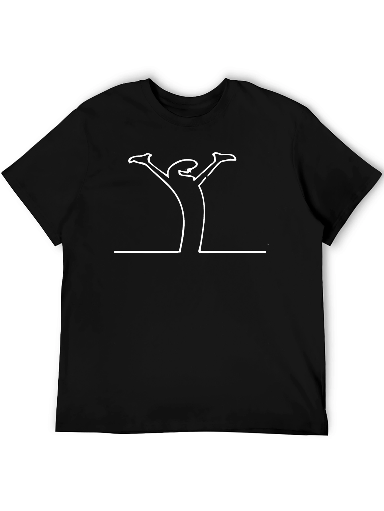 La Linea T-Shirt - Iconic Cartoon Line Art