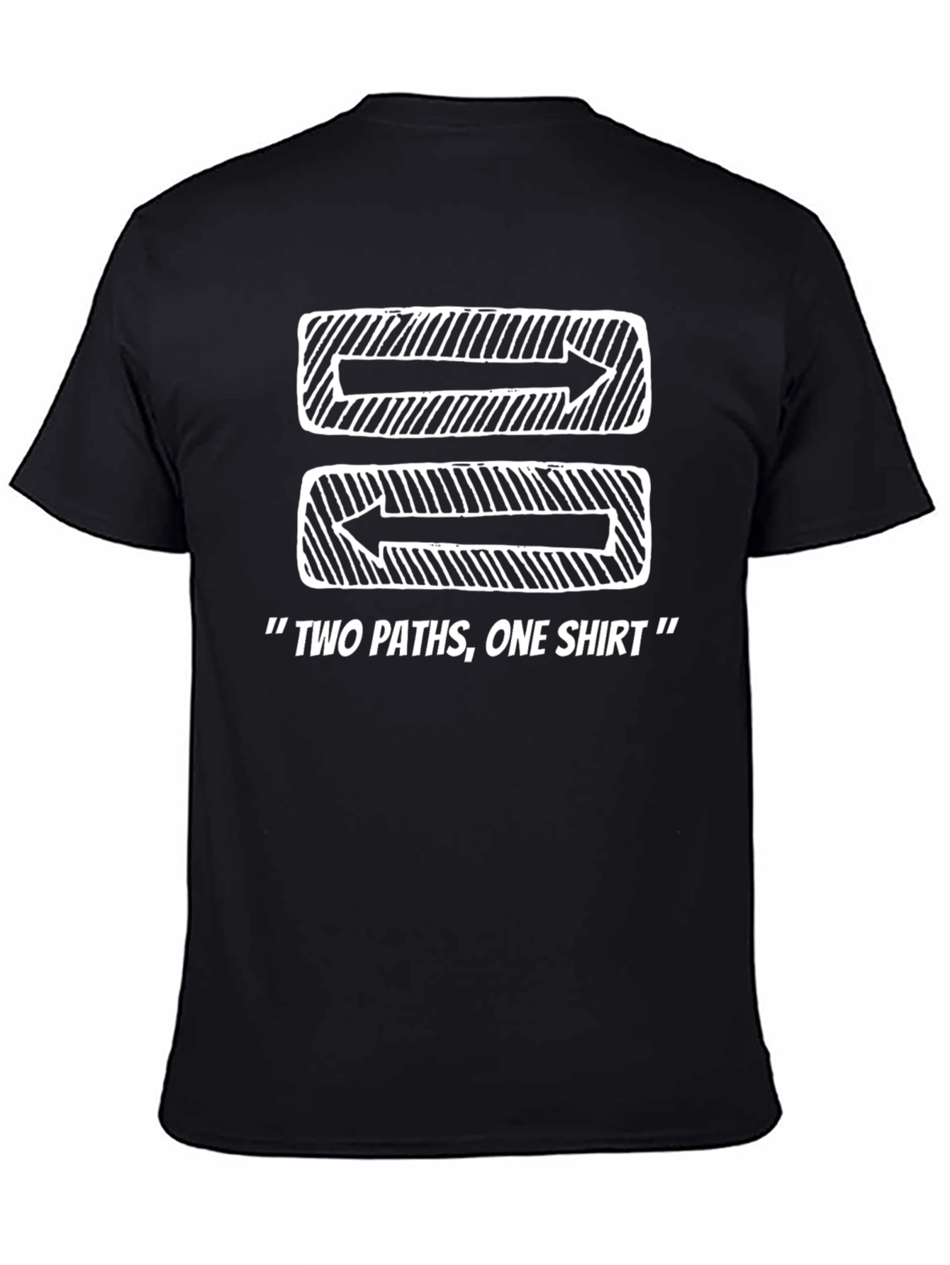 Two Paths One Shirt Graphic Tee