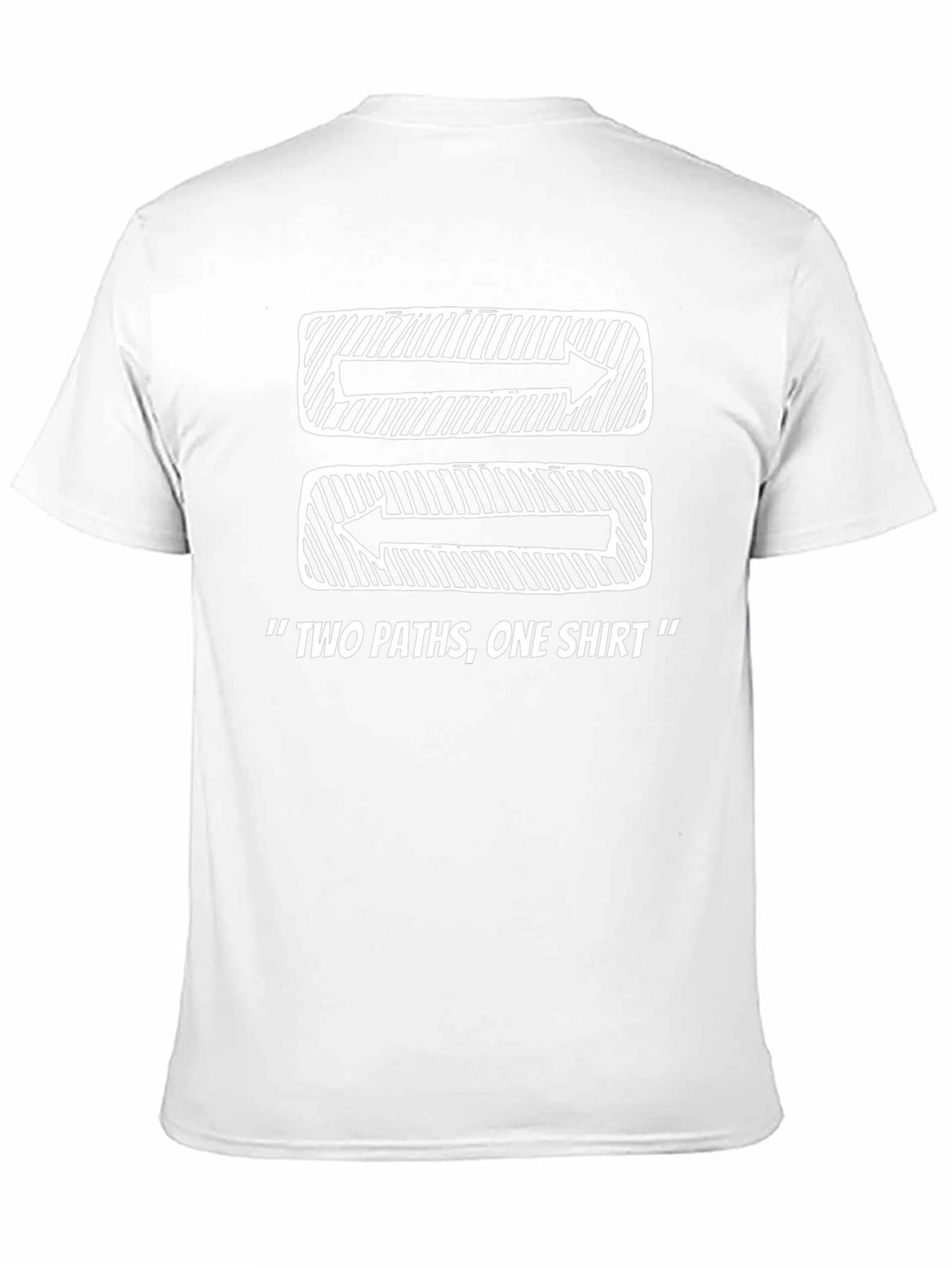 Two Paths One Shirt Graphic Tee