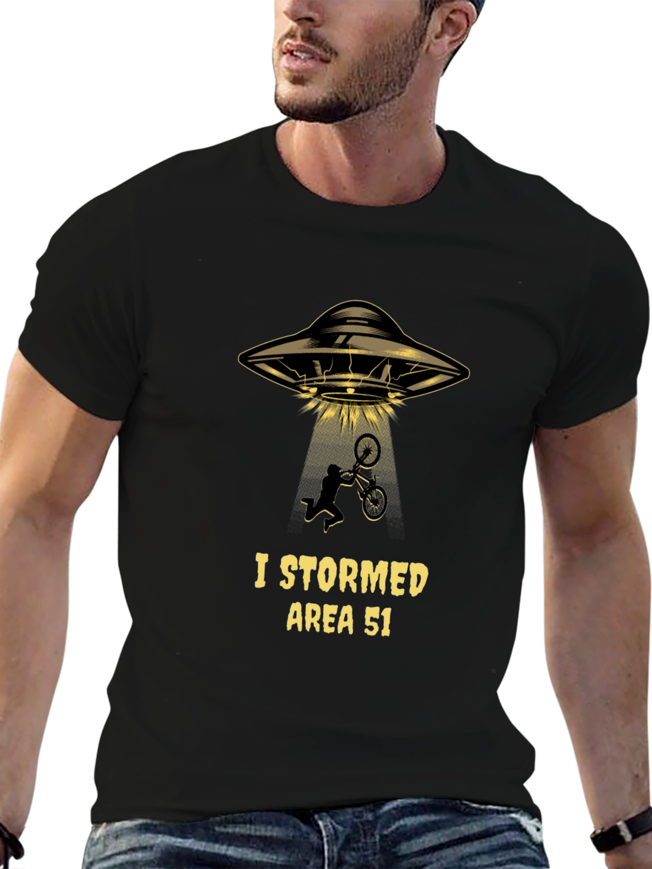 I Stormed Area 51 Alien UFO T-Shirt