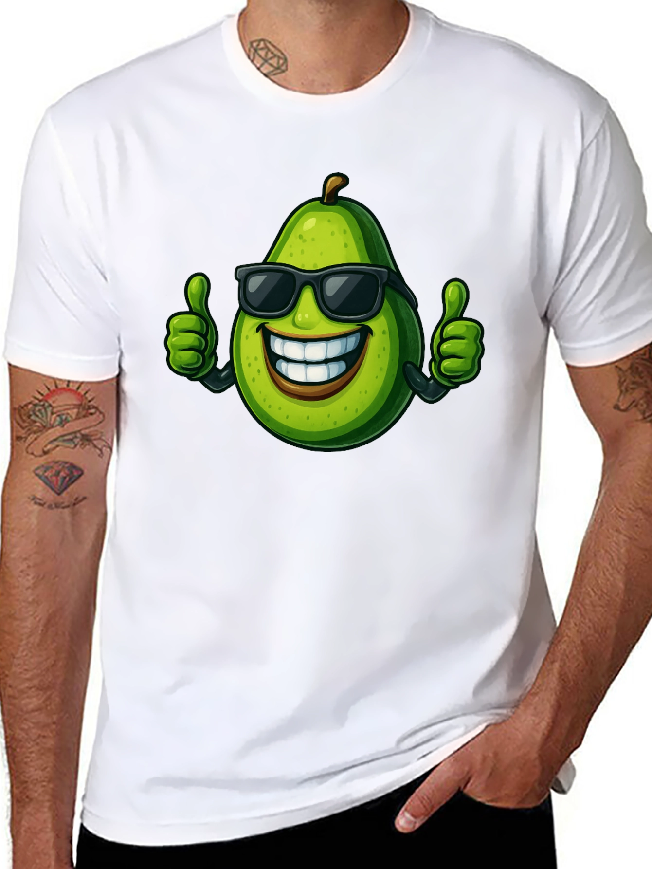 Cool Avocado Graphic Tee