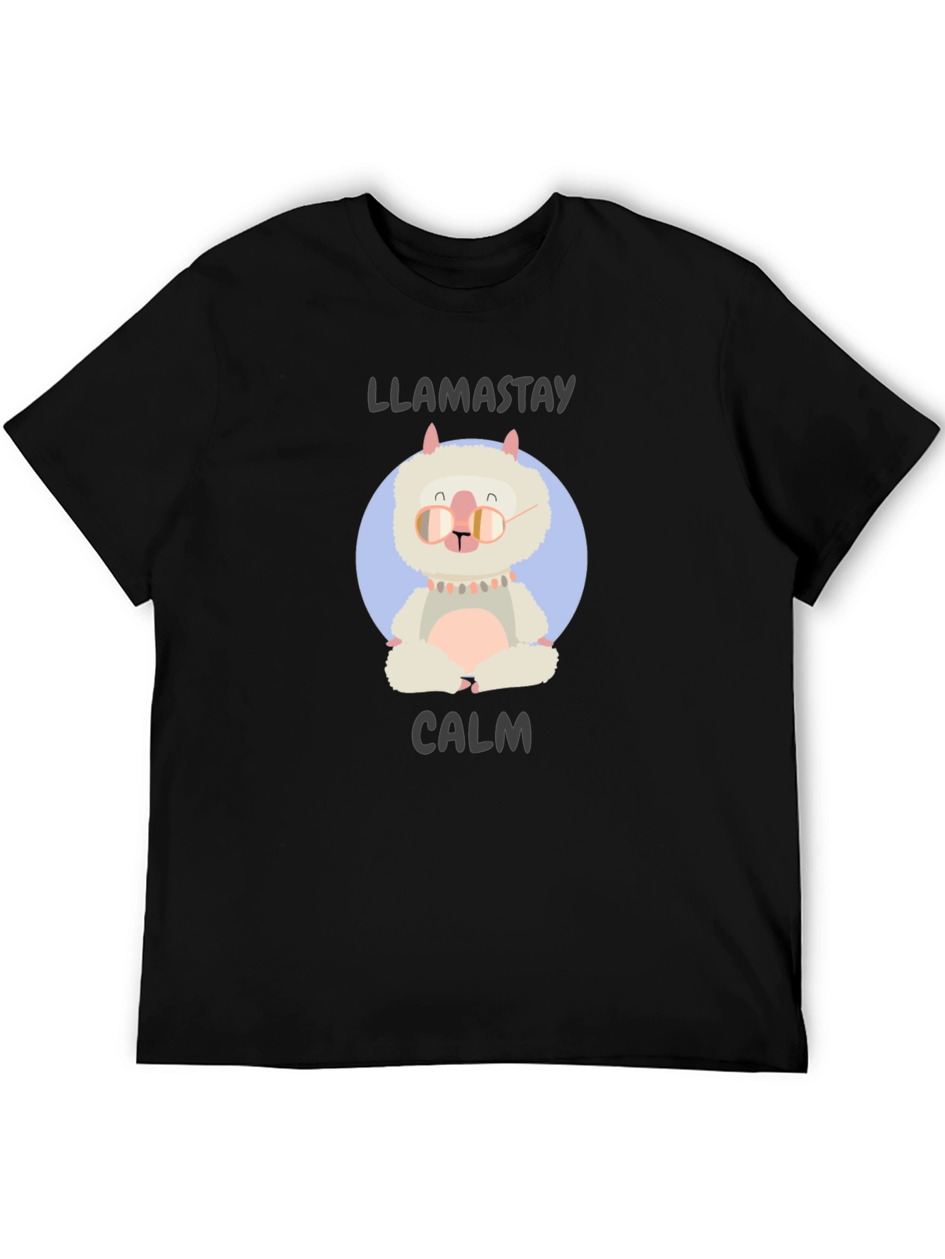 Llamastay Calm Graphic T-Shirt
