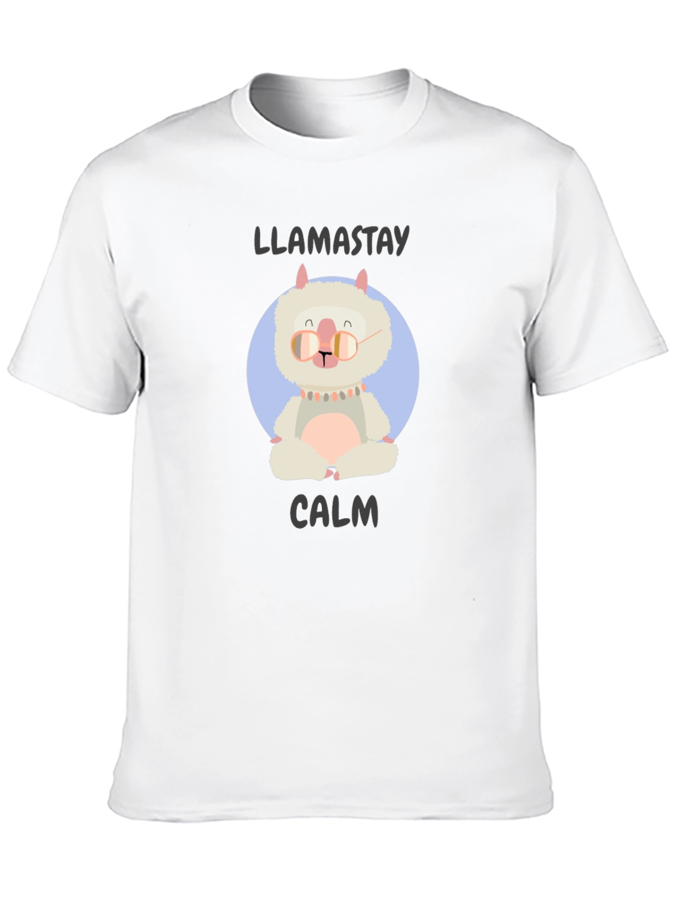 Llamastay Calm Graphic T-Shirt
