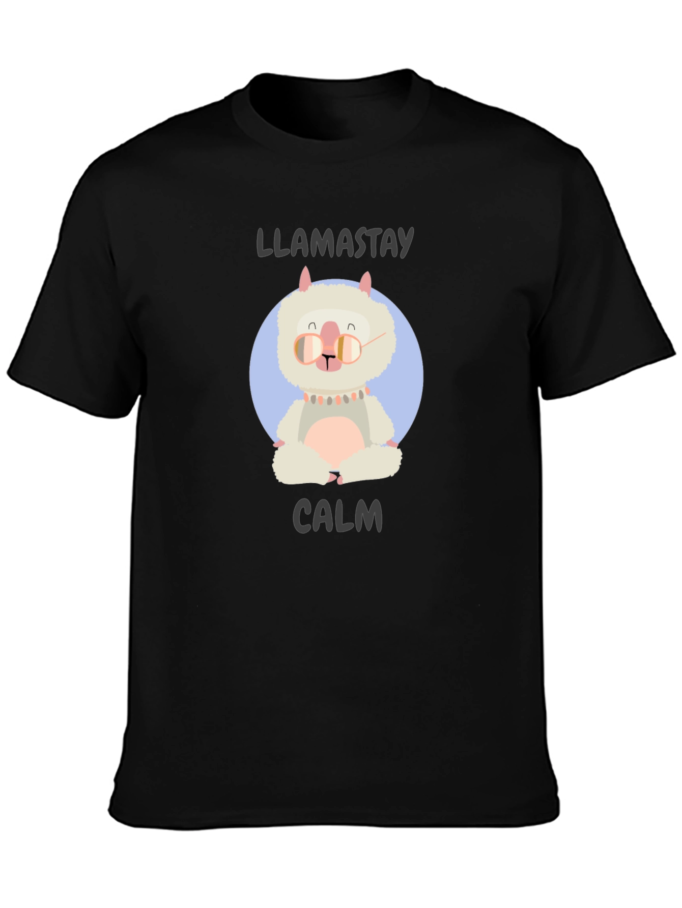 Llamastay Calm Graphic T-Shirt