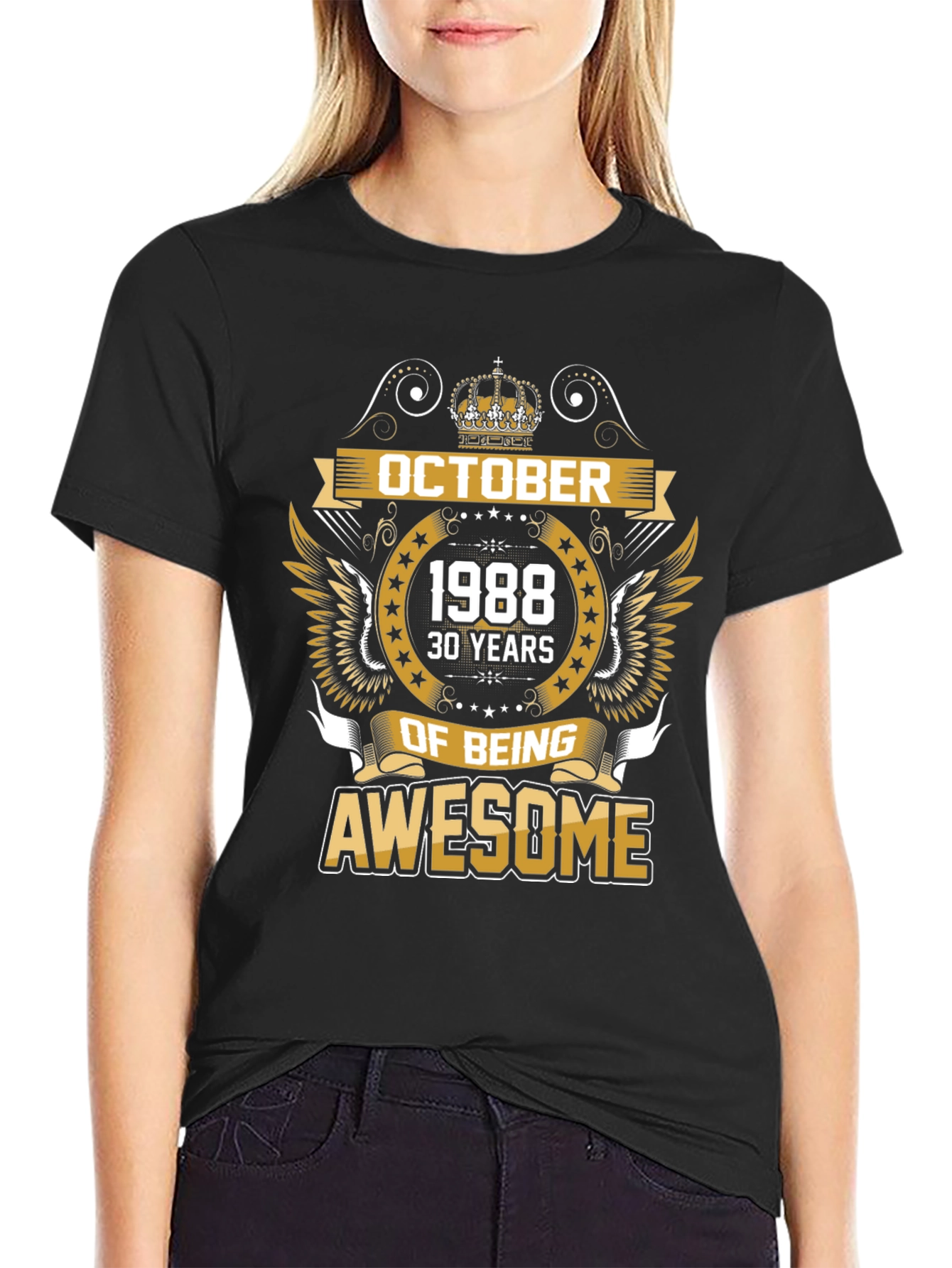 October 1988 30 Years of Being Awesome T-Shirt