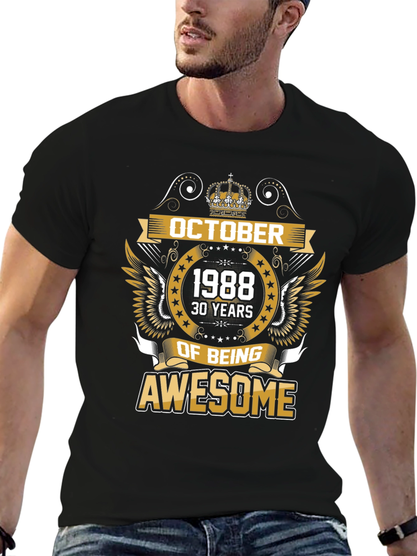 October 1988 30 Years of Being Awesome T-Shirt