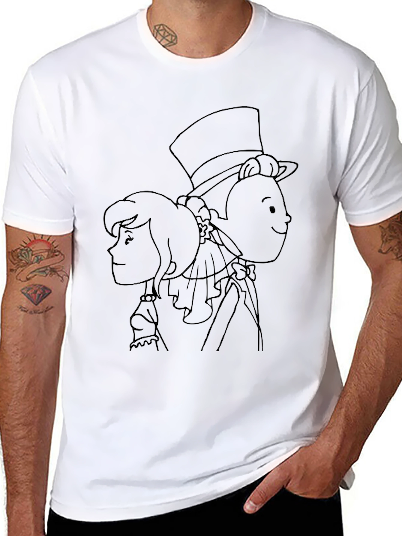 Retro Cartoon Graphic Tee