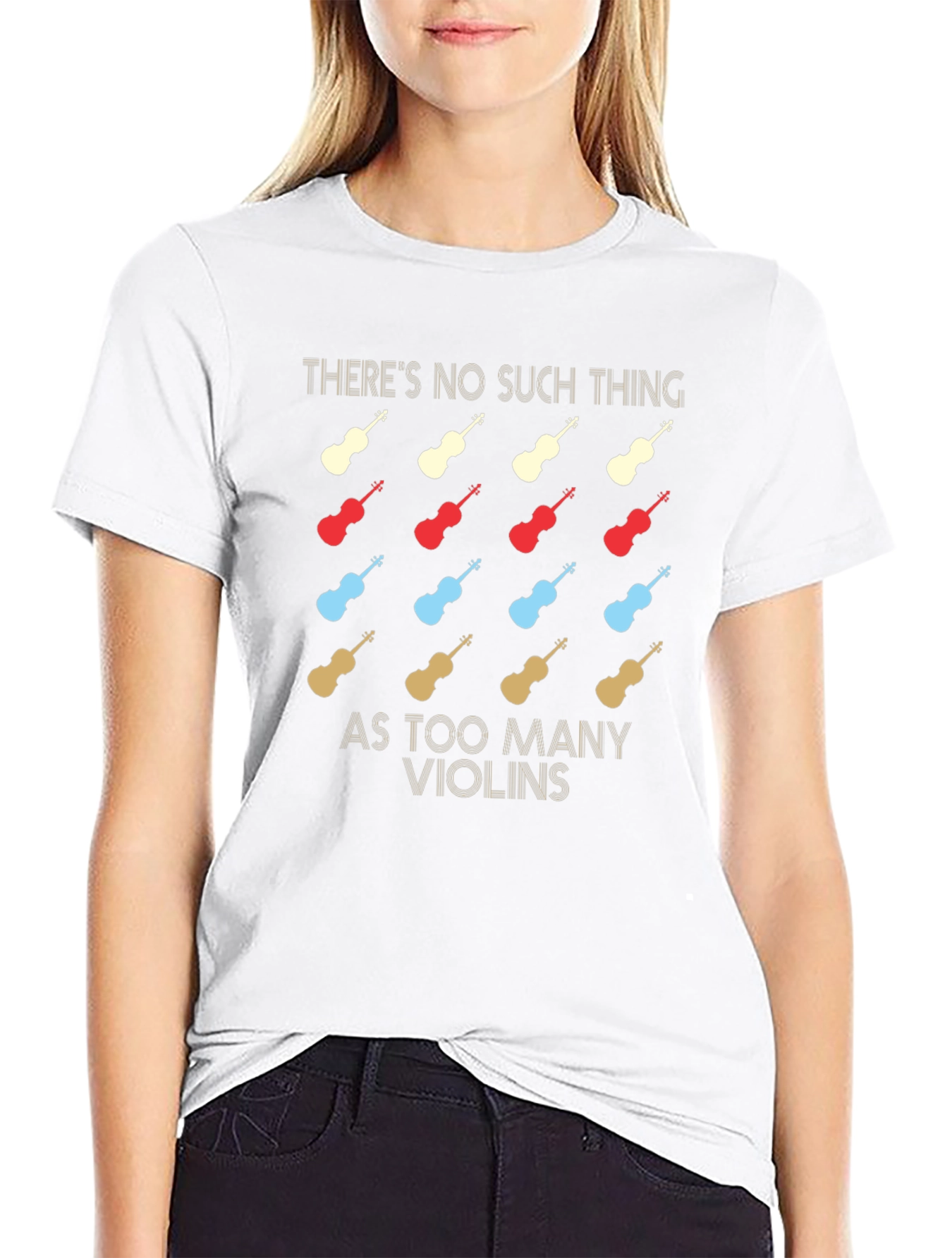 Violin Lover T-Shirt - Theres No Such Thing!