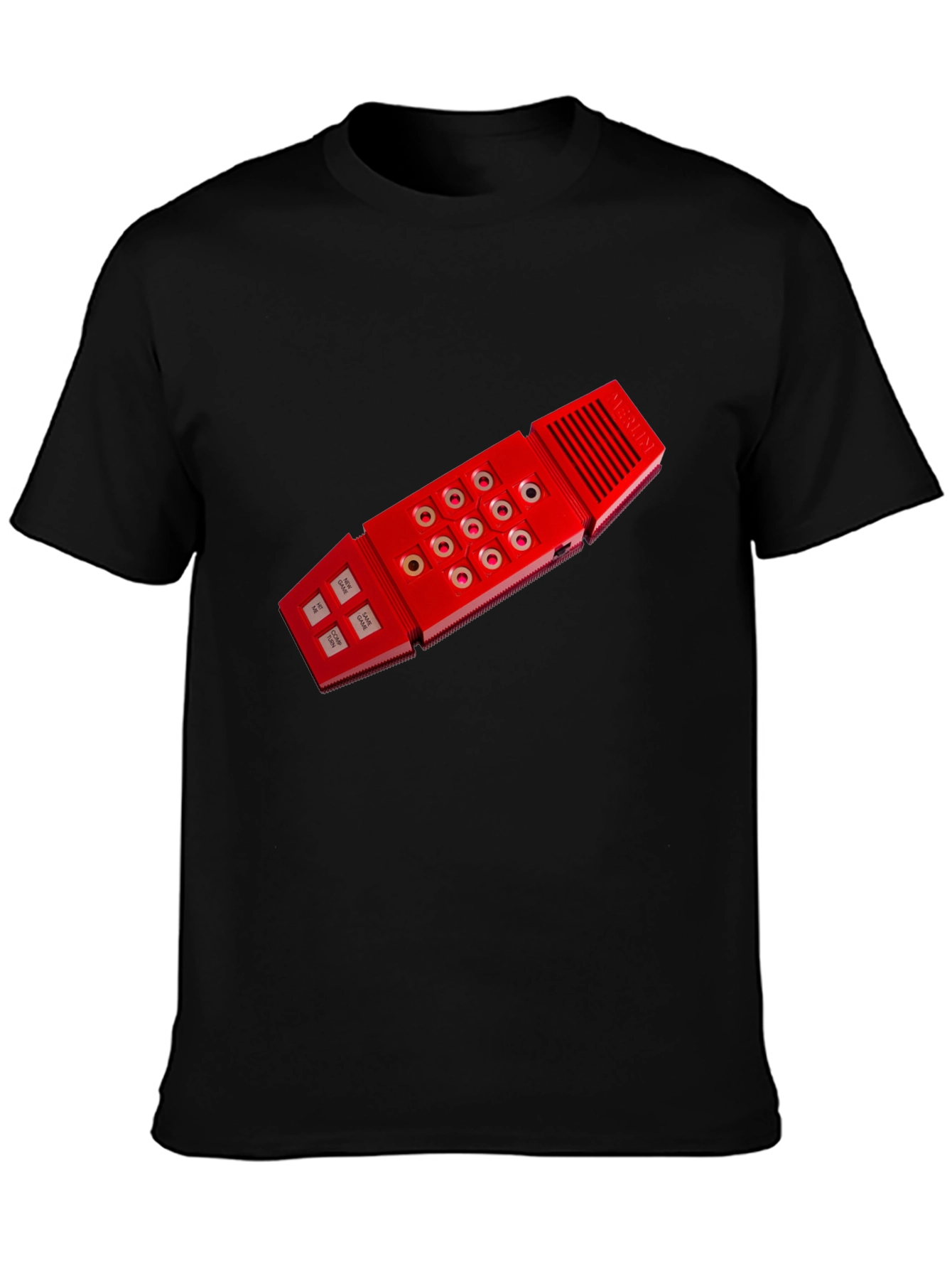 Retro Cassette Player T-Shirt - Black